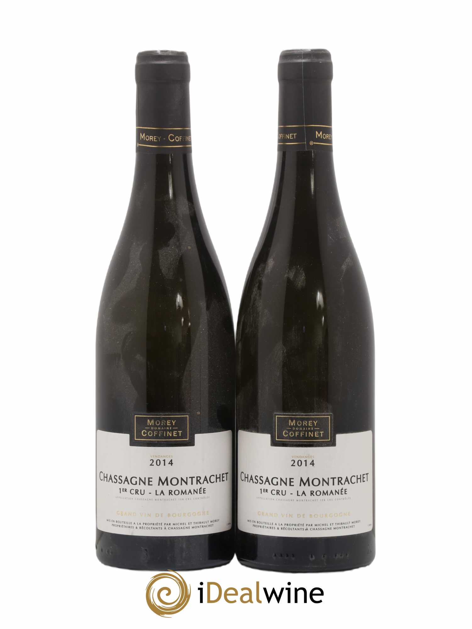 Chassagne-Montrachet 1er Cru La Romanée Morey-Coffinet (Domaine) 2014 - Lot de 2 bouteilles - 0