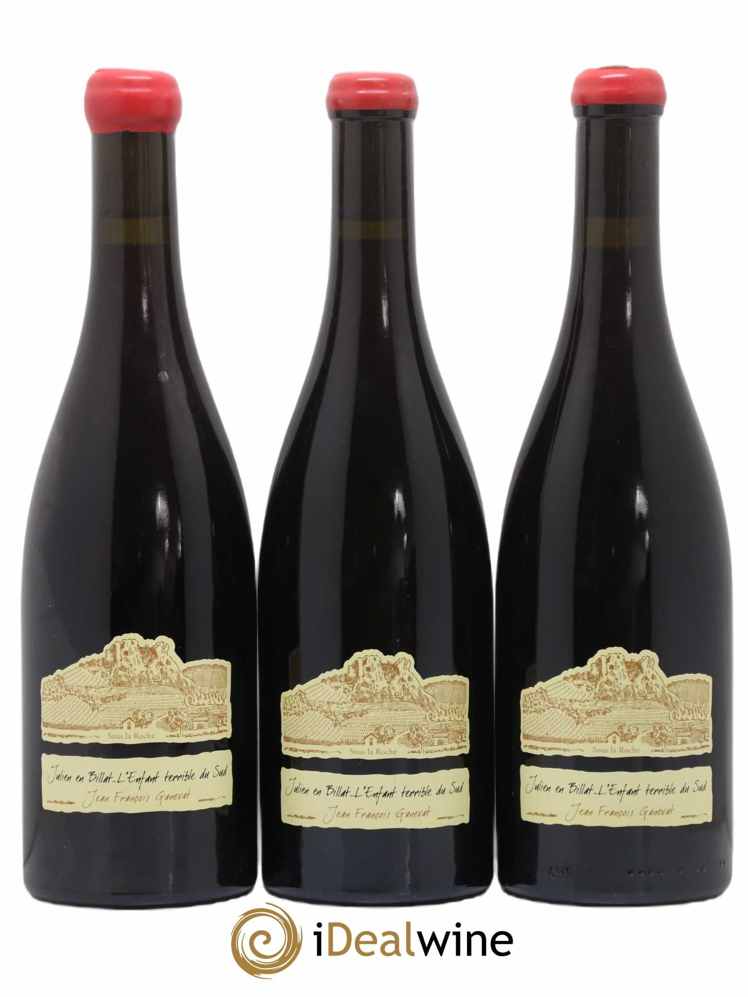 Côtes du Jura Julien en Billat l'enfant terrible du Sud Jean-François Ganevat (Domaine) 2017 - Lot de 3 bouteilles - 0
