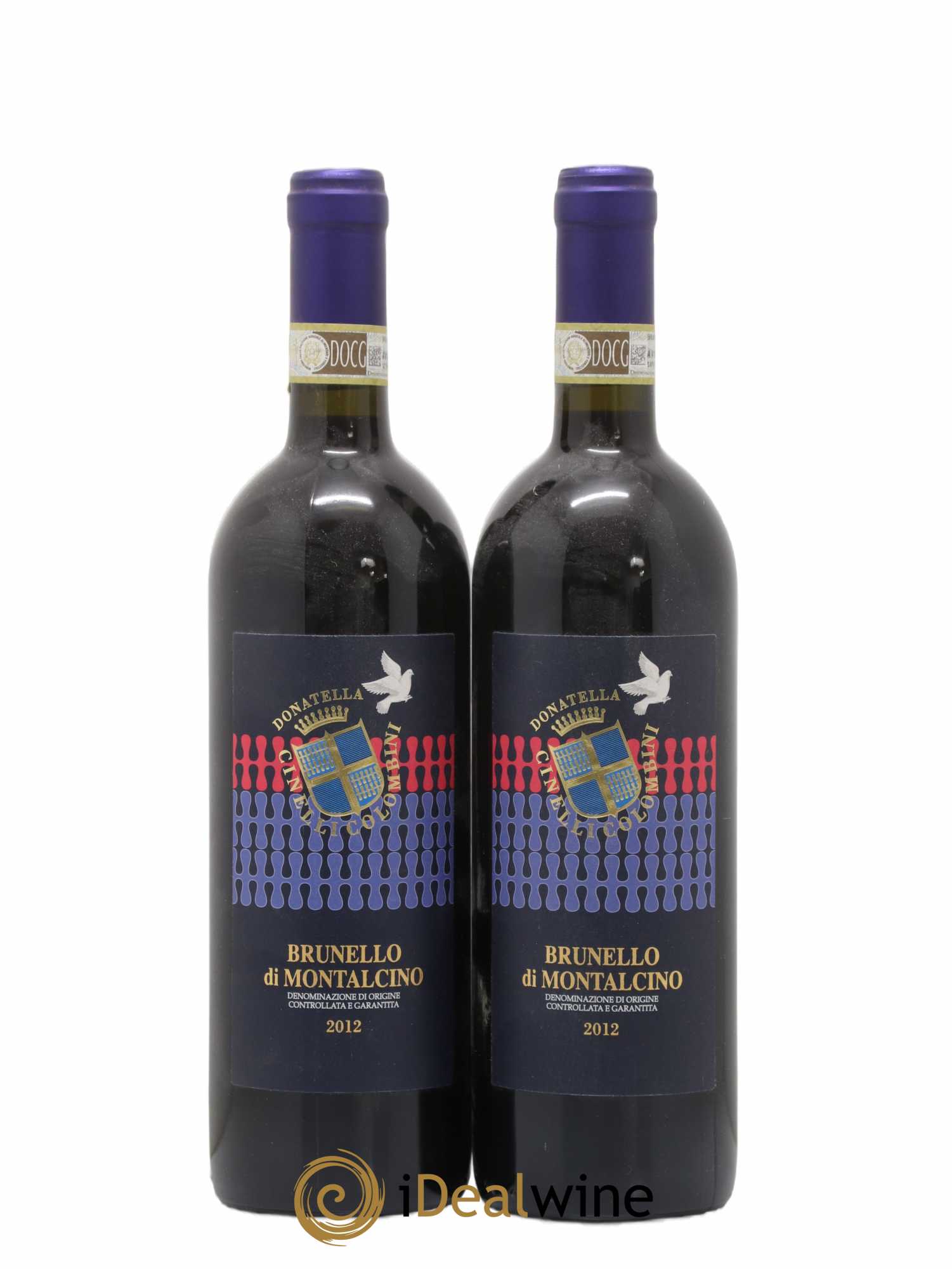 Brunello di Montalcino Donatella Cinelli Colombini 2012 - Lot de 2 bouteilles - 0