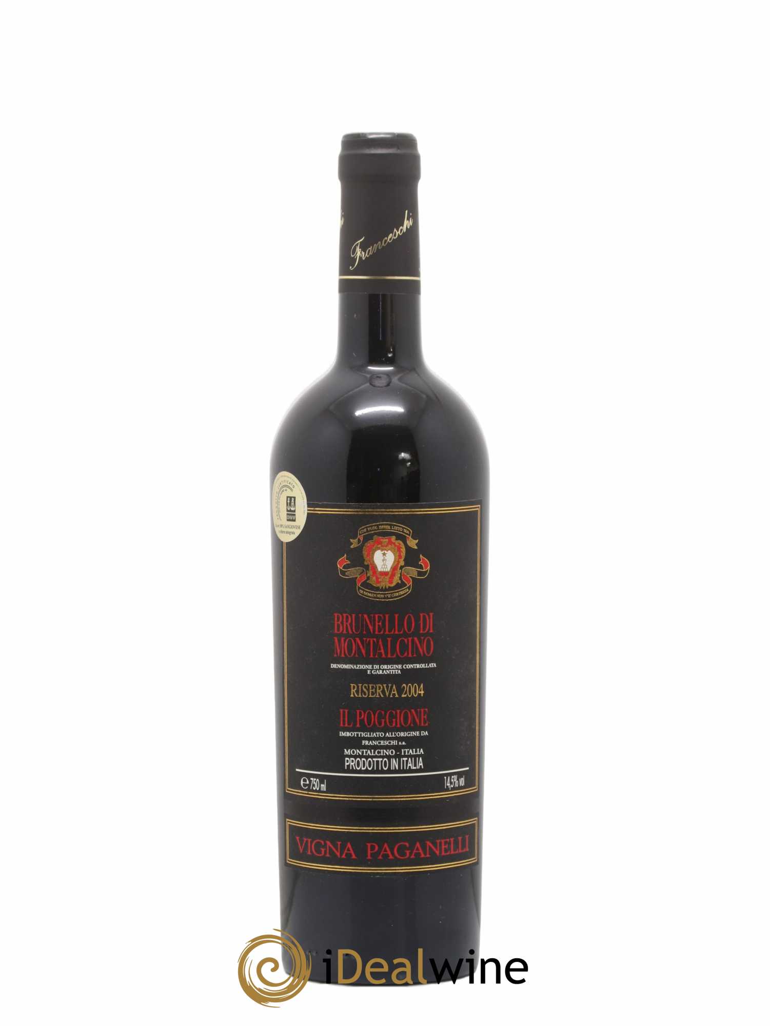 Brunello di Montalcino Riserva Vigna Paganelli Il Poggione 2004 - Lot de 1 bouteille - 0
