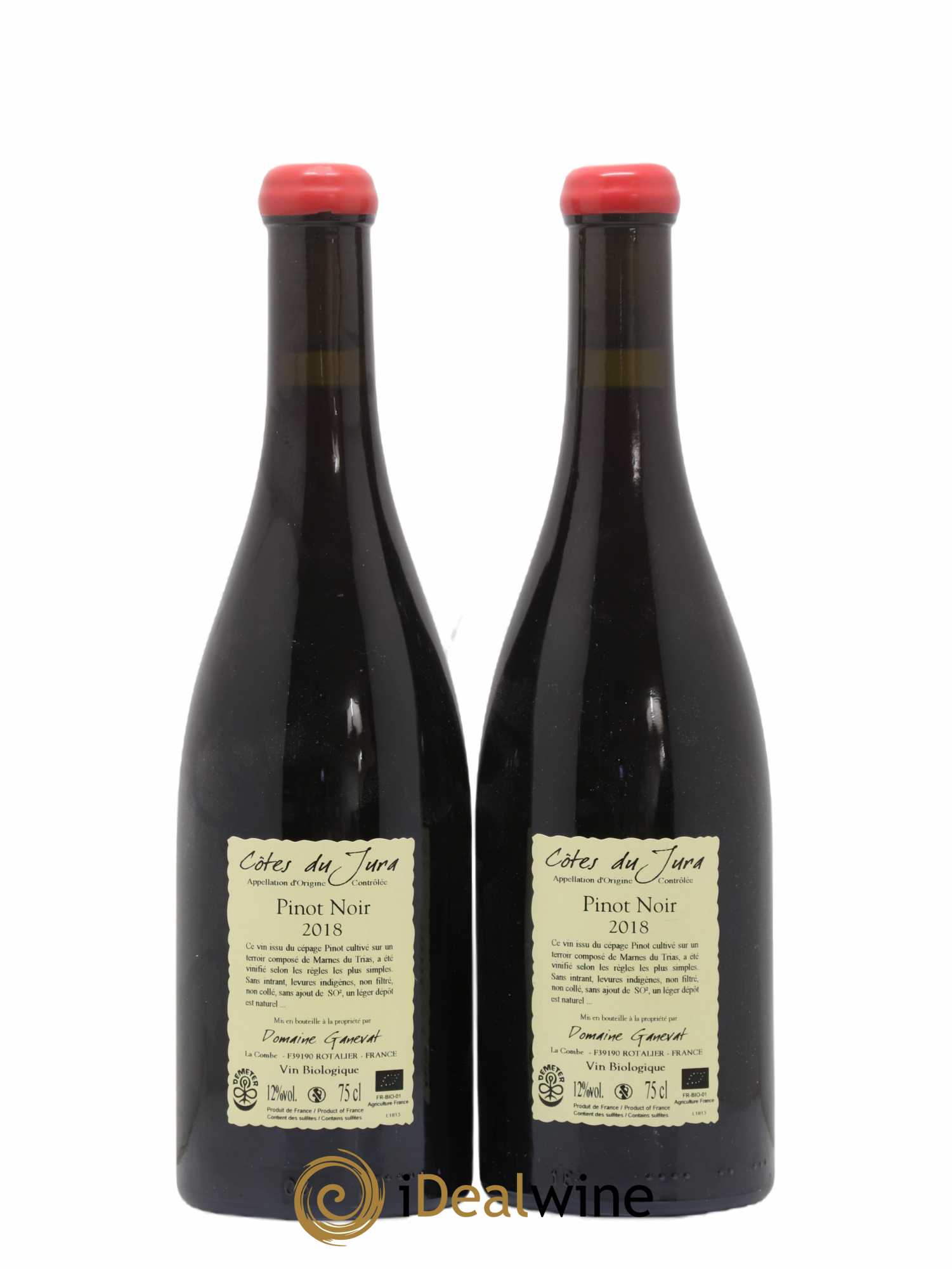 Côtes du Jura Les Grands Teppes Jean-François Ganevat (Domaine) 2018 - Lot de 2 bouteilles - 1