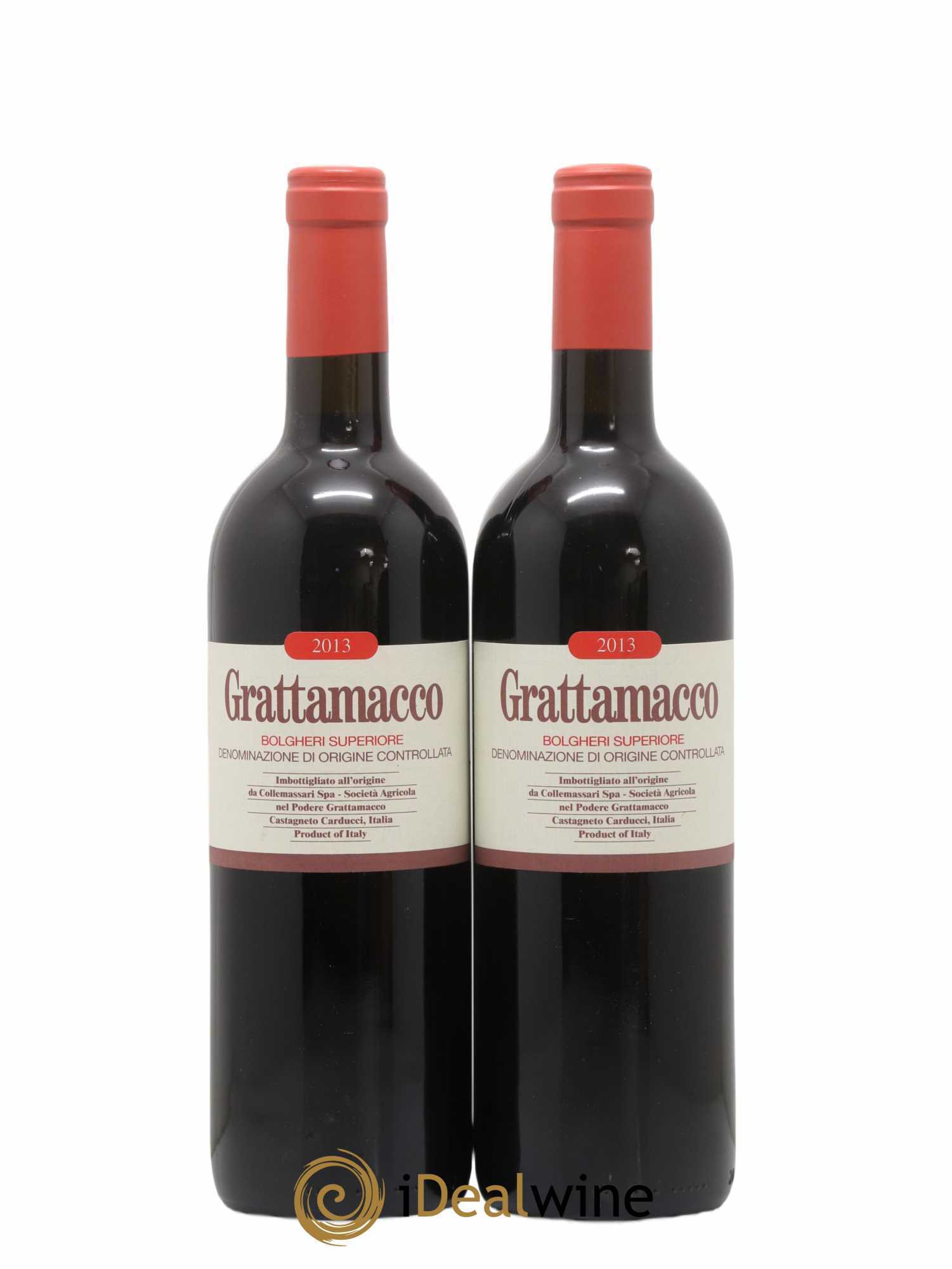 Bolgheri Grattamacco DOC 2013 - Lot de 2 bouteilles - 0