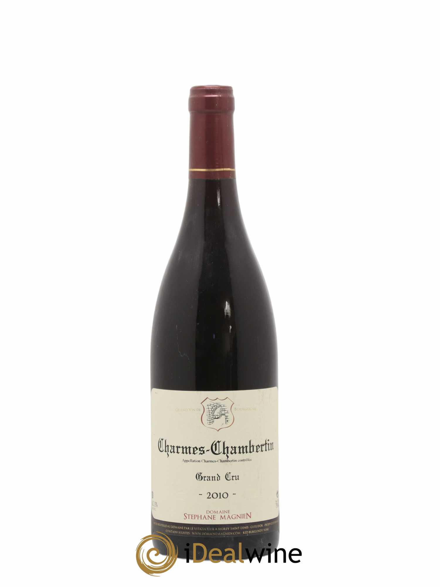 Charmes-Chambertin Grand Cru Stéphane Magnien (Domaine) 2010 - Lot de 1 bouteille - 0