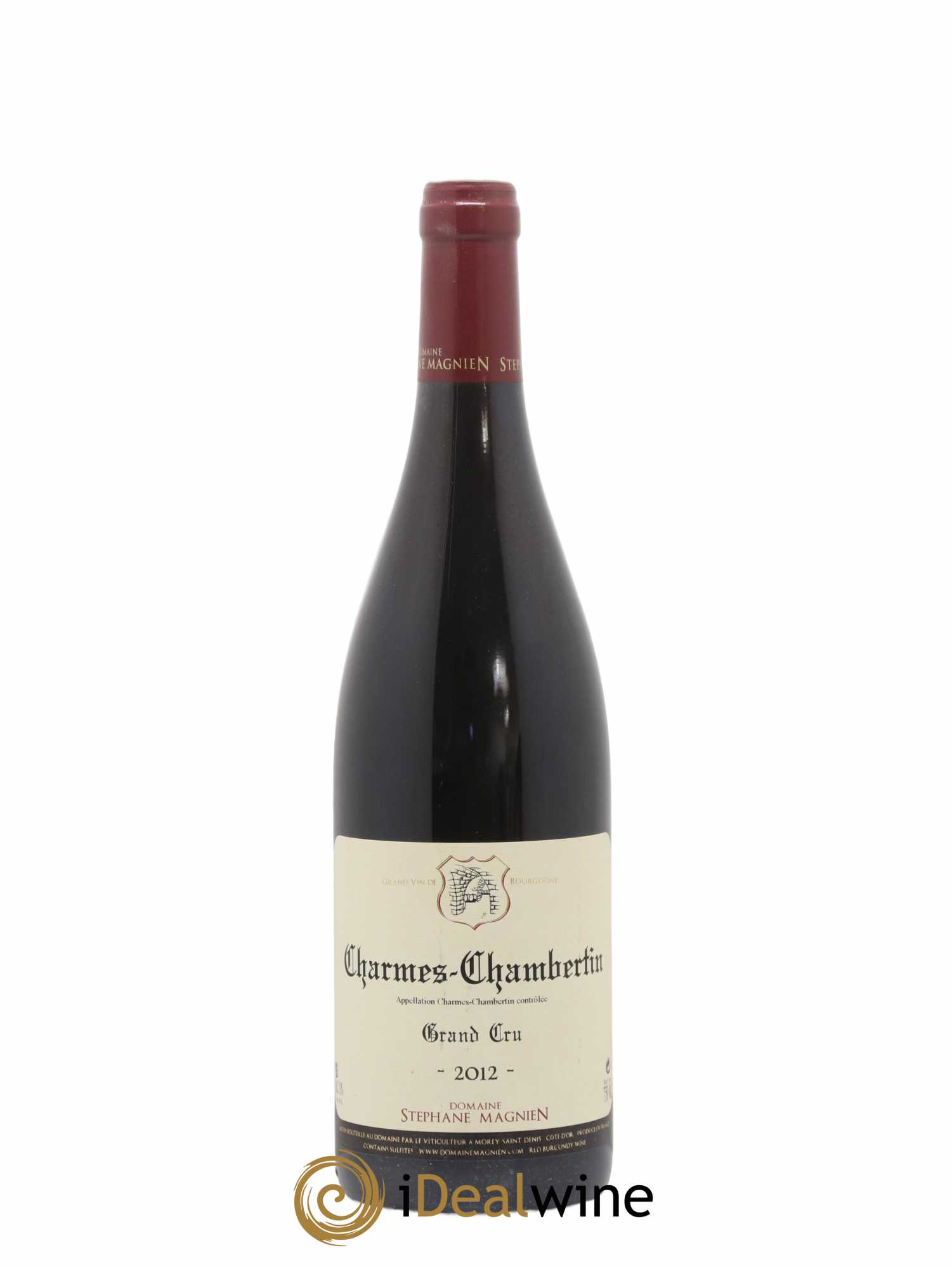 Charmes-Chambertin Grand Cru Stéphane Magnien (Domaine) 2012 - Lot de 1 bouteille - 0