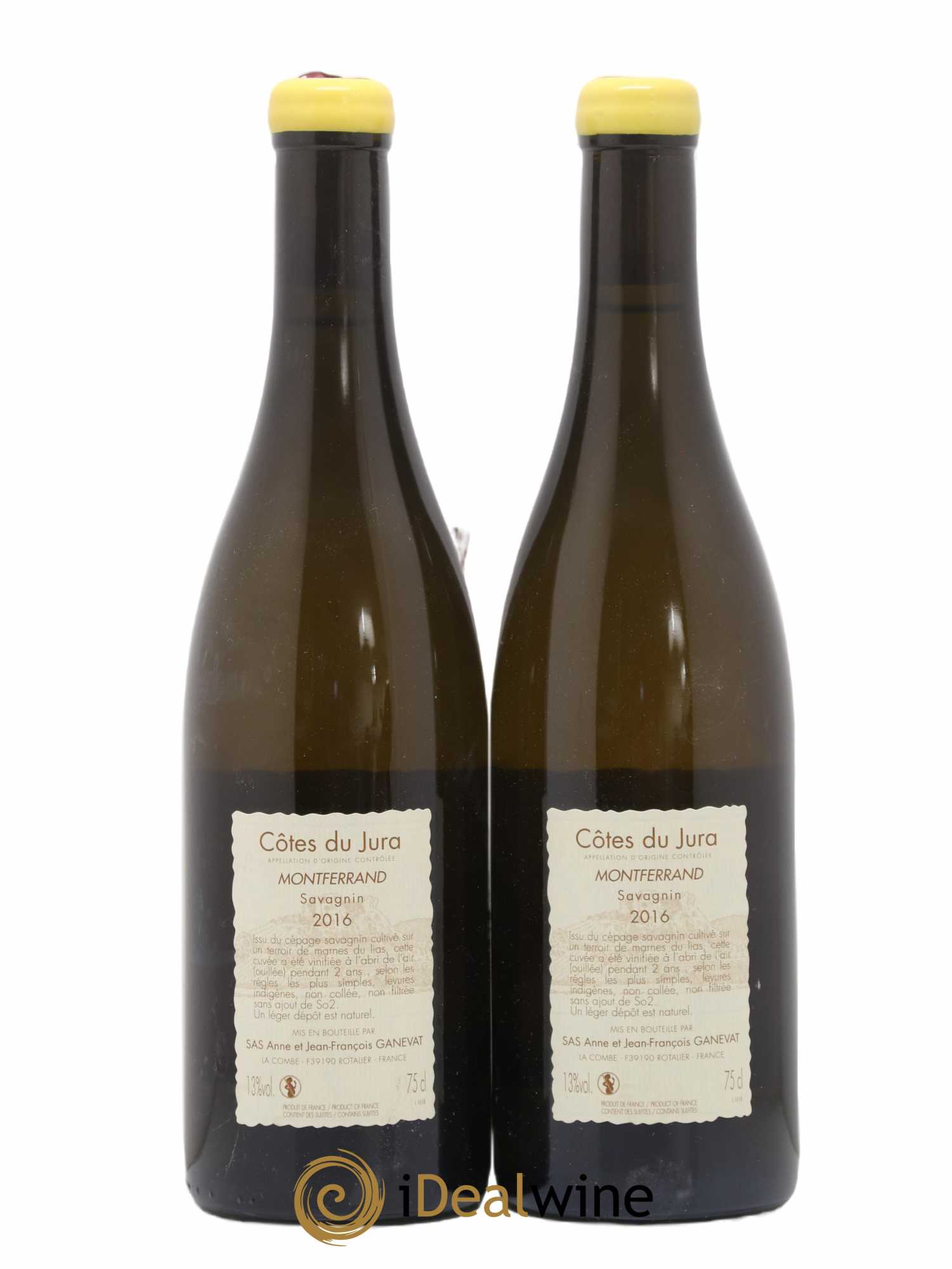 Vin de France Montferrand Domaine Ganevat 2016 - Posten von 2 Flaschen - 1