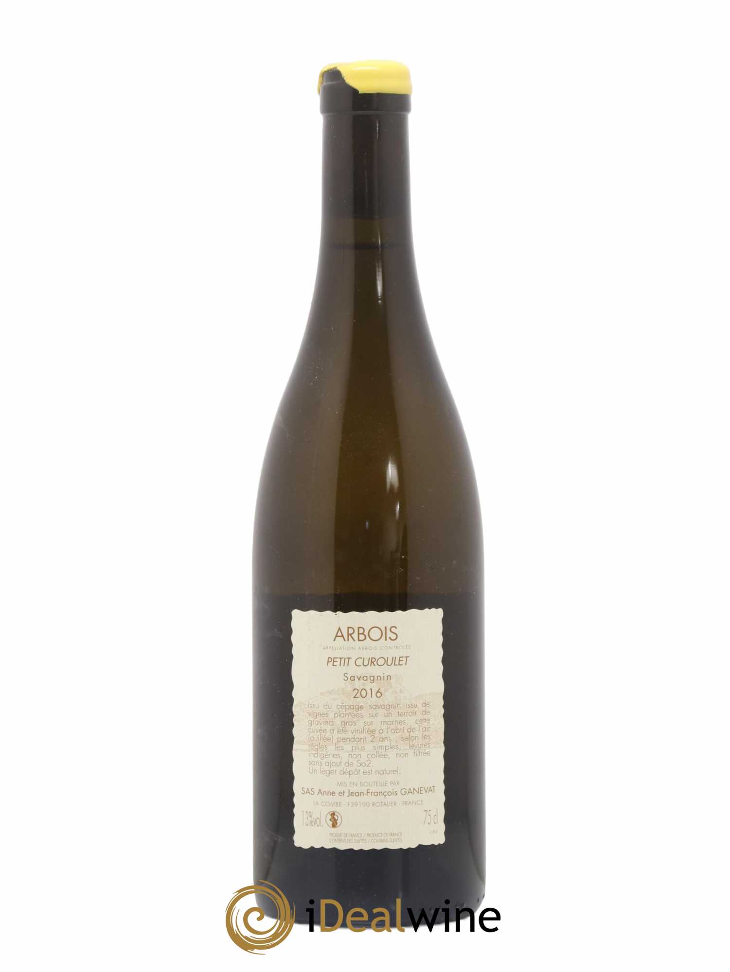 Arbois Petit Curoulet Anne et Jean François Ganevat 2016 - Lot de 1 bouteille - 1