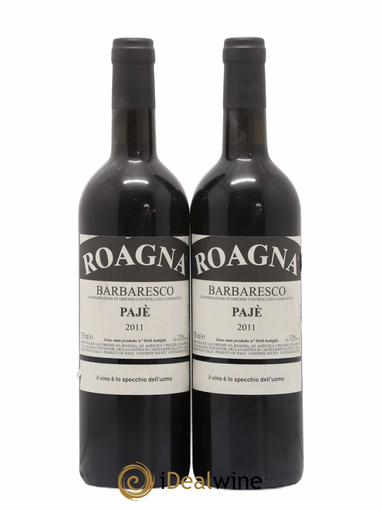 Barbaresco DOCG Pajè Roagna 2011 - Lot de 2 bouteilles - 0