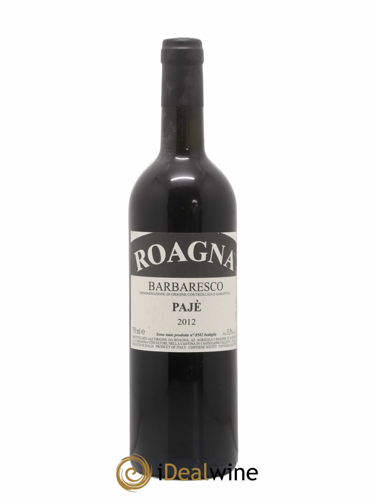 Barbaresco DOCG Pajè Roagna 2012 - Lot de 1 bouteille - 0