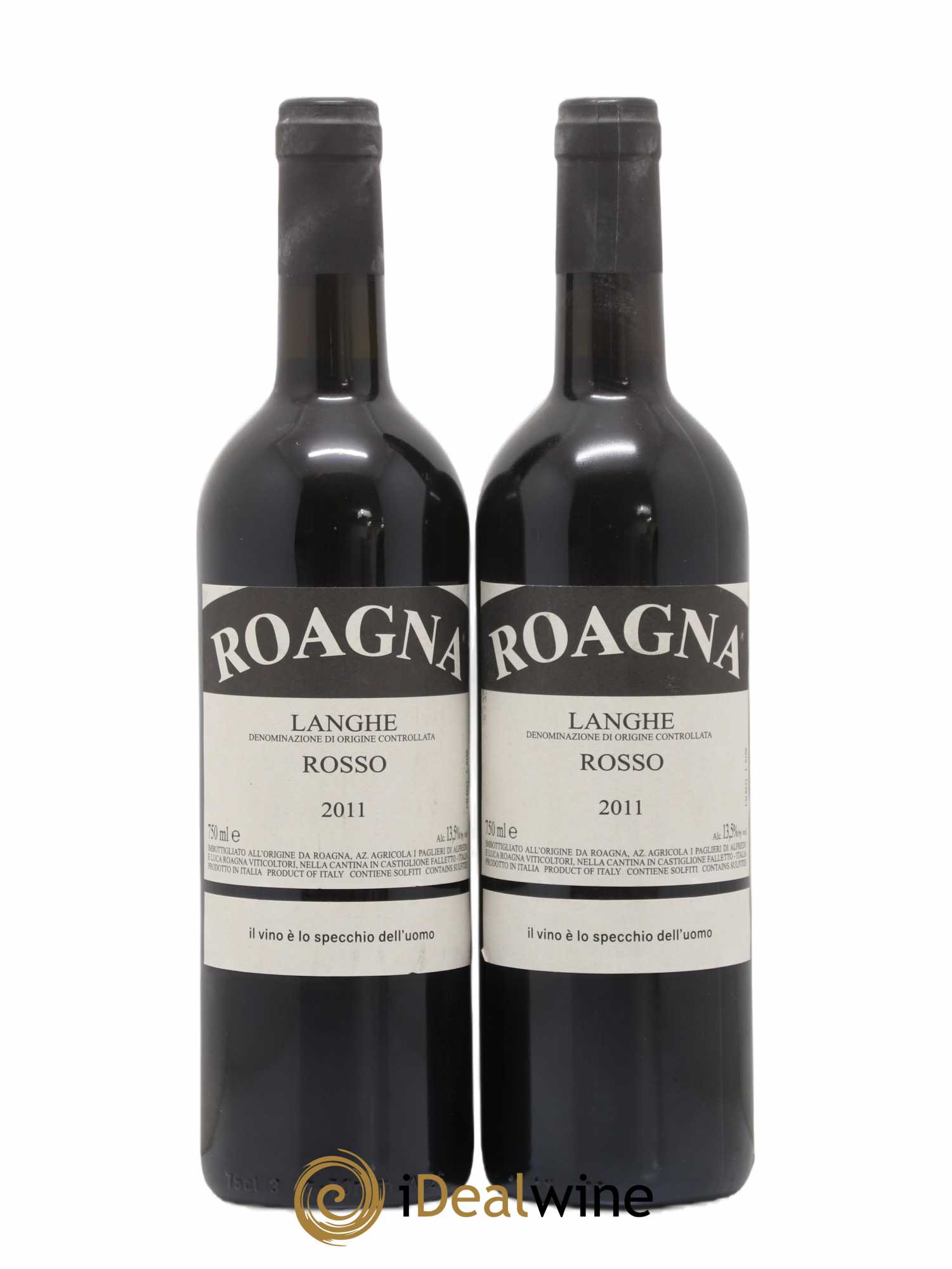 Langhe DOC Rosso Roagna 2011 - Lot de 2 bouteilles - 0