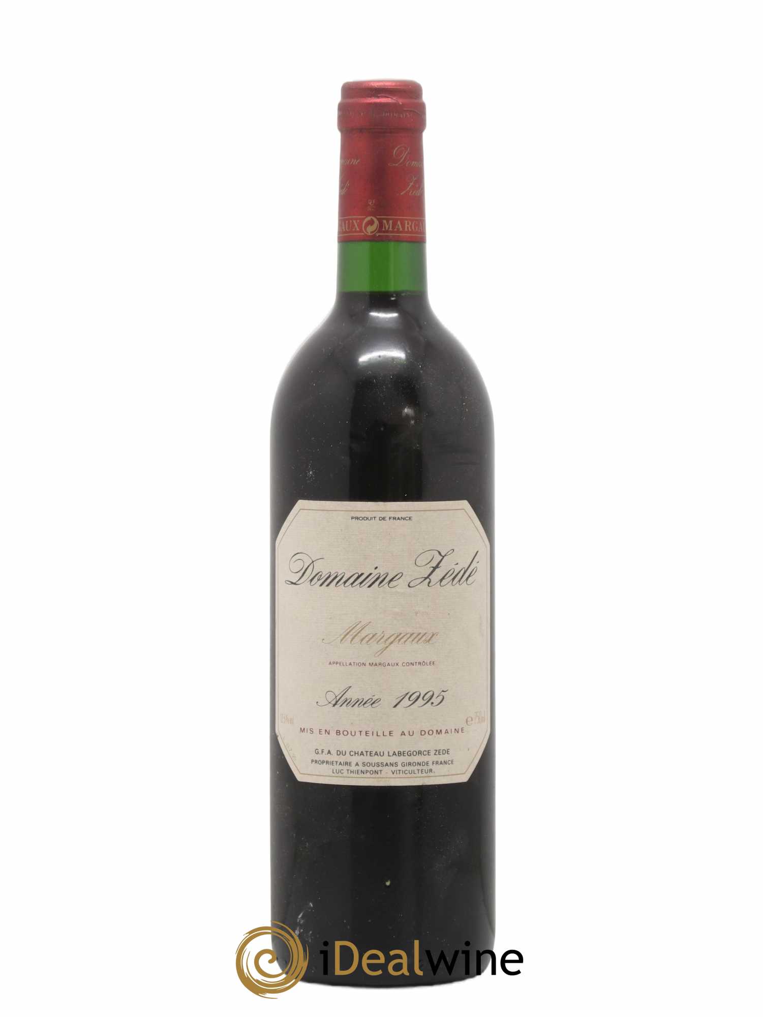 Zédé de Labegorce 1995 - Lot de 1 bouteille - 0