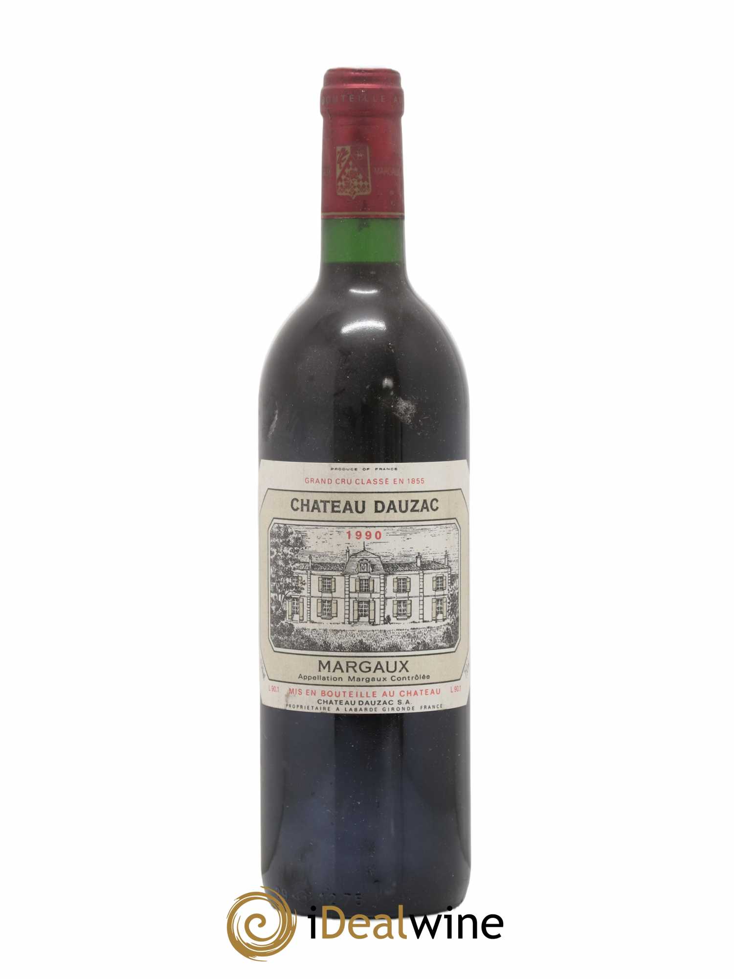 Château Dauzac 5ème Grand Cru Classé 1990 - Lot de 1 bouteille - 0