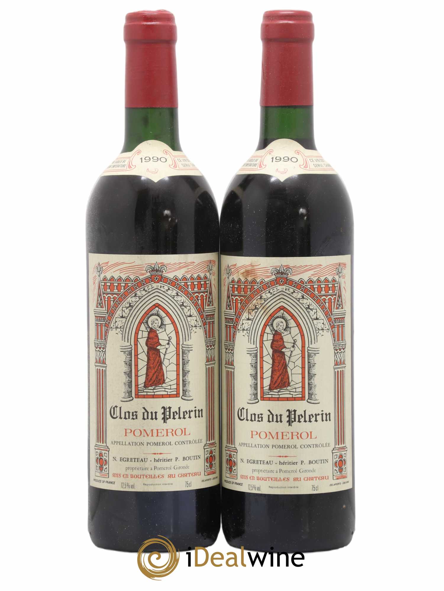 Clos du Pèlerin 1990 - Lot de 2 bouteilles - 0