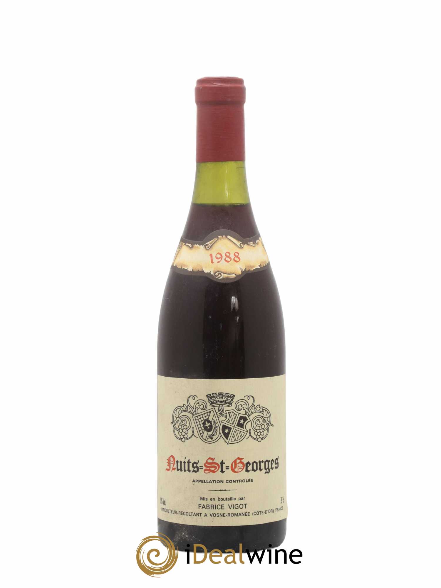 Nuits-Saint-Georges Fabrice Vigot 1988 - Posten von 1 Flasche - 0