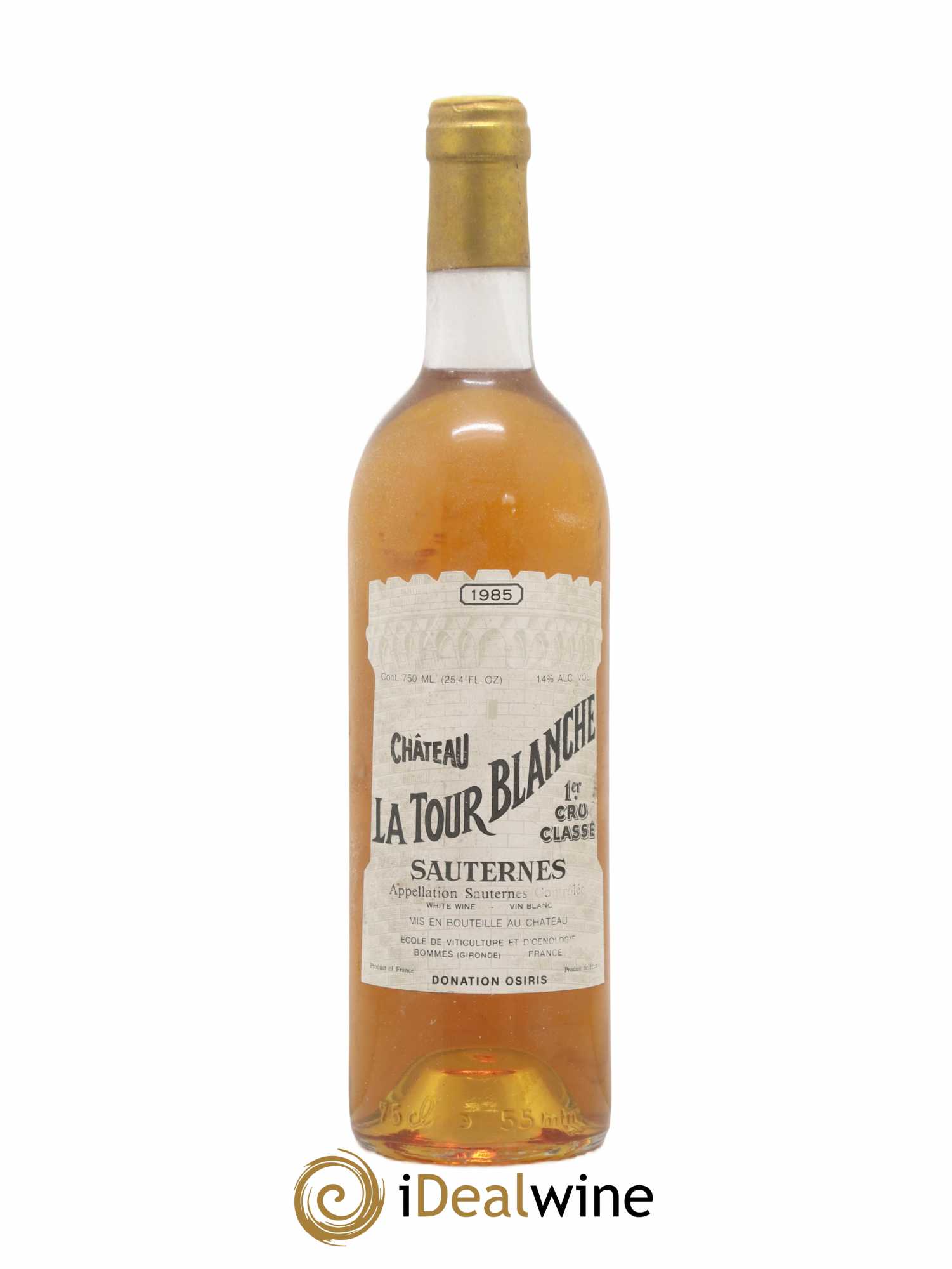 Château la Tour Blanche 1er Grand Cru Classé 1985 - Lotto di 1 bottiglia - 0