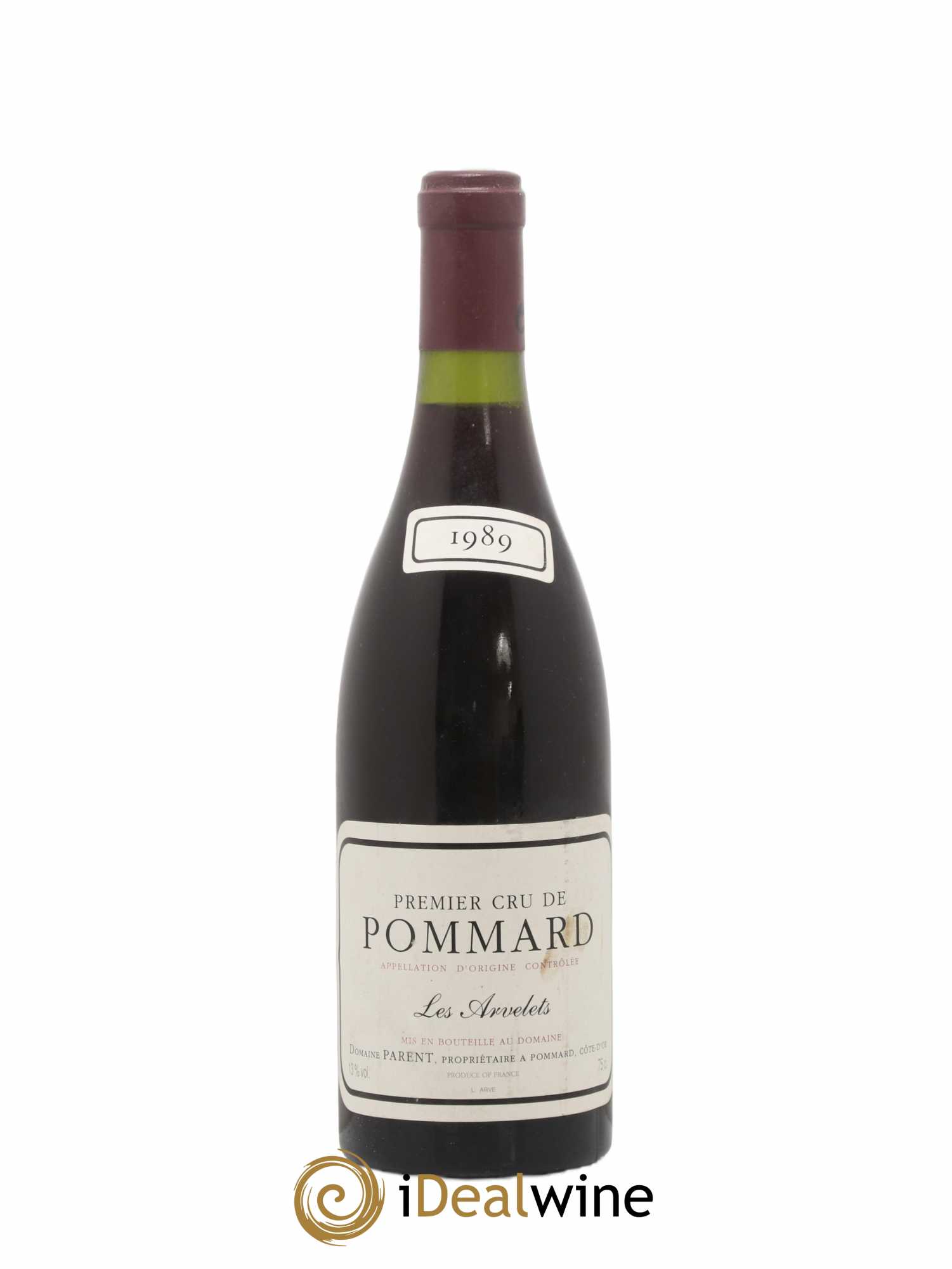 Pommard 1er Cru Les Arvelets Parent (Domaine) 1989 - Lot de 1 bouteille - 0