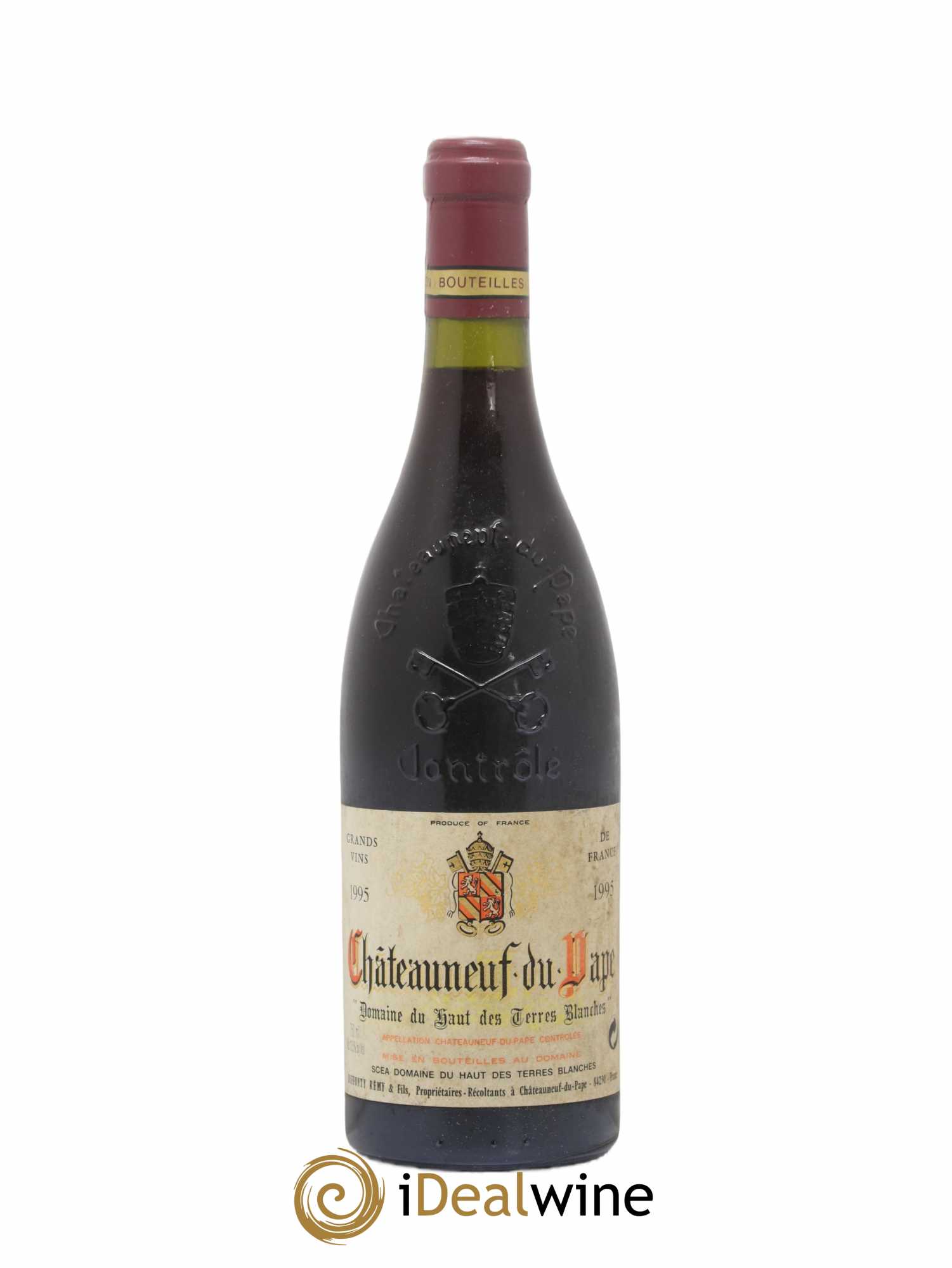 Châteauneuf-du-Pape Domaine Haut Des Terres Blanches 1995 - Posten von 1 Flasche - 0