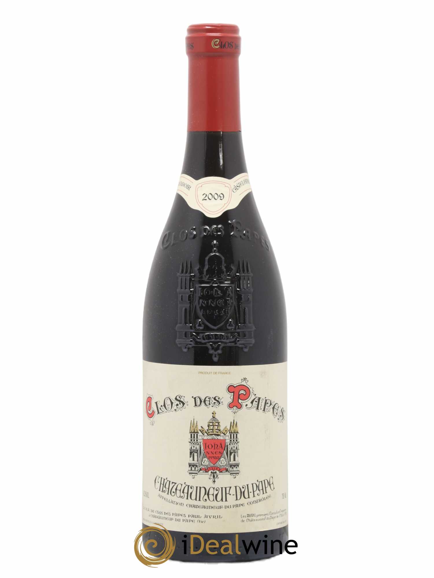 Châteauneuf-du-Pape Clos des Papes - Paul Avril 2009 - Lot de 1 bouteille - 0