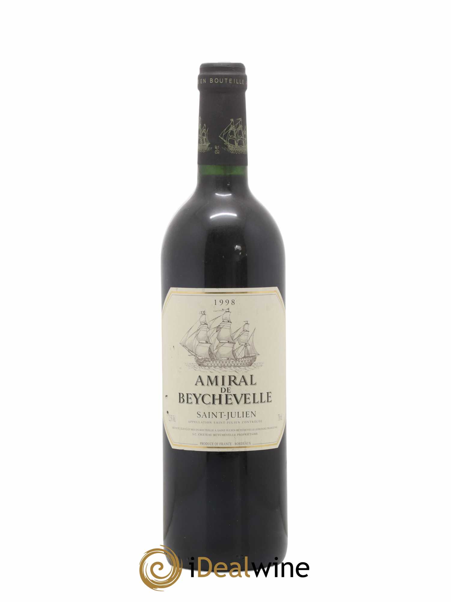 Amiral de Beychevelle Second Vin 1998 - Lot de 1 bouteille - 0
