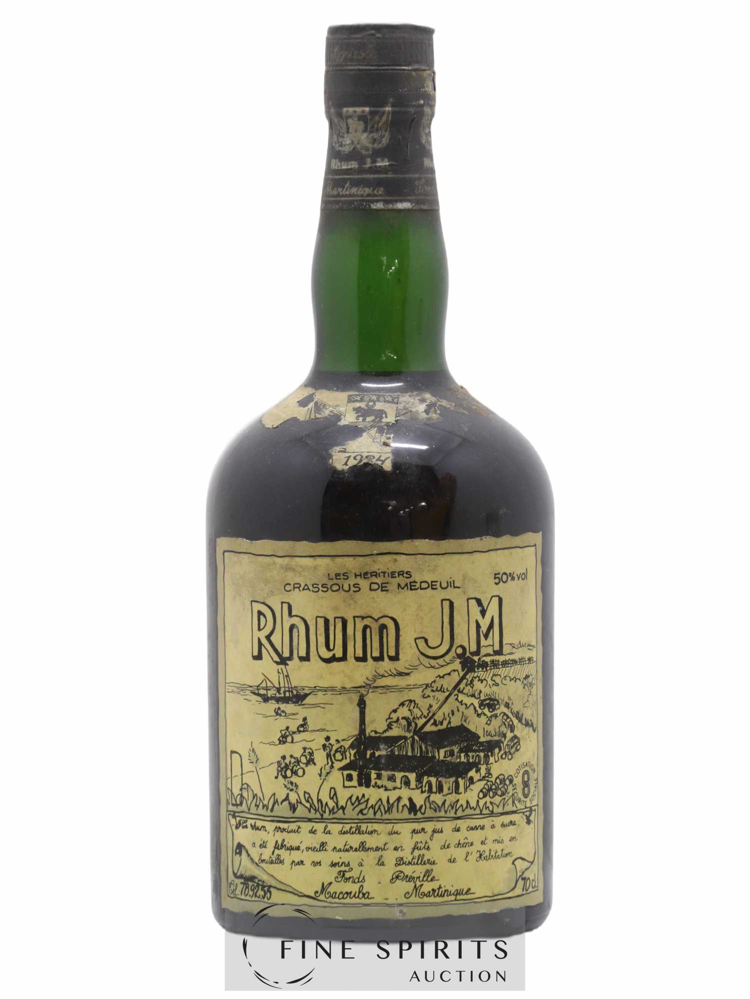 J.M 1984 Of. - Posten von 1 Flasche - 0