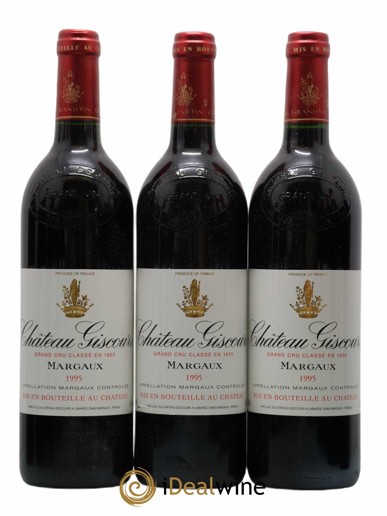 Château Giscours 3ème Grand Cru Classé 1995 - Lot de 12 bouteilles - 1