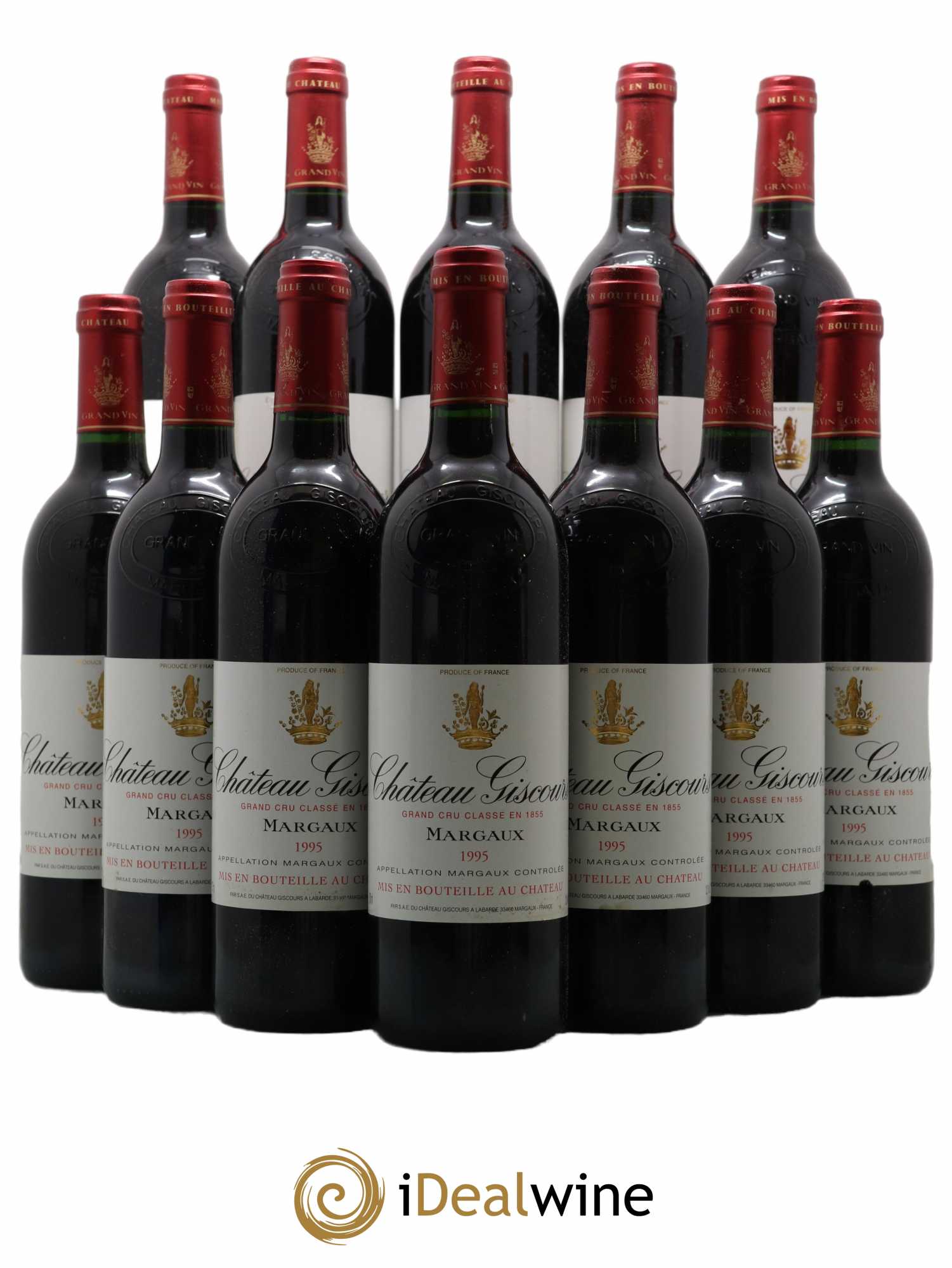 Château Giscours 3ème Grand Cru Classé 1995 - Lot de 12 bouteilles - 0