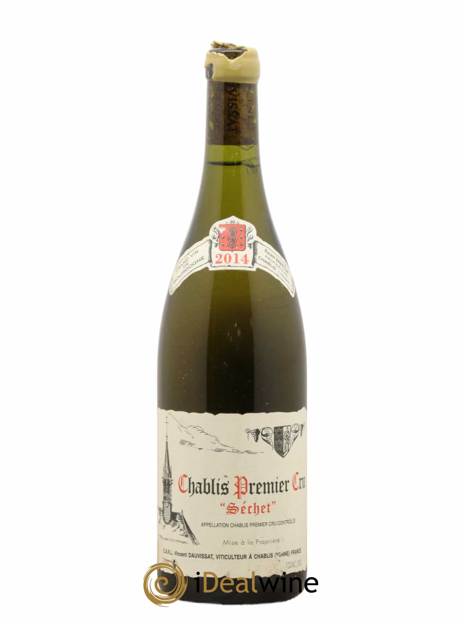 Chablis 1er Cru Séchet Vincent Dauvissat (Domaine) 2014 - Lot de 1 bouteille - 0
