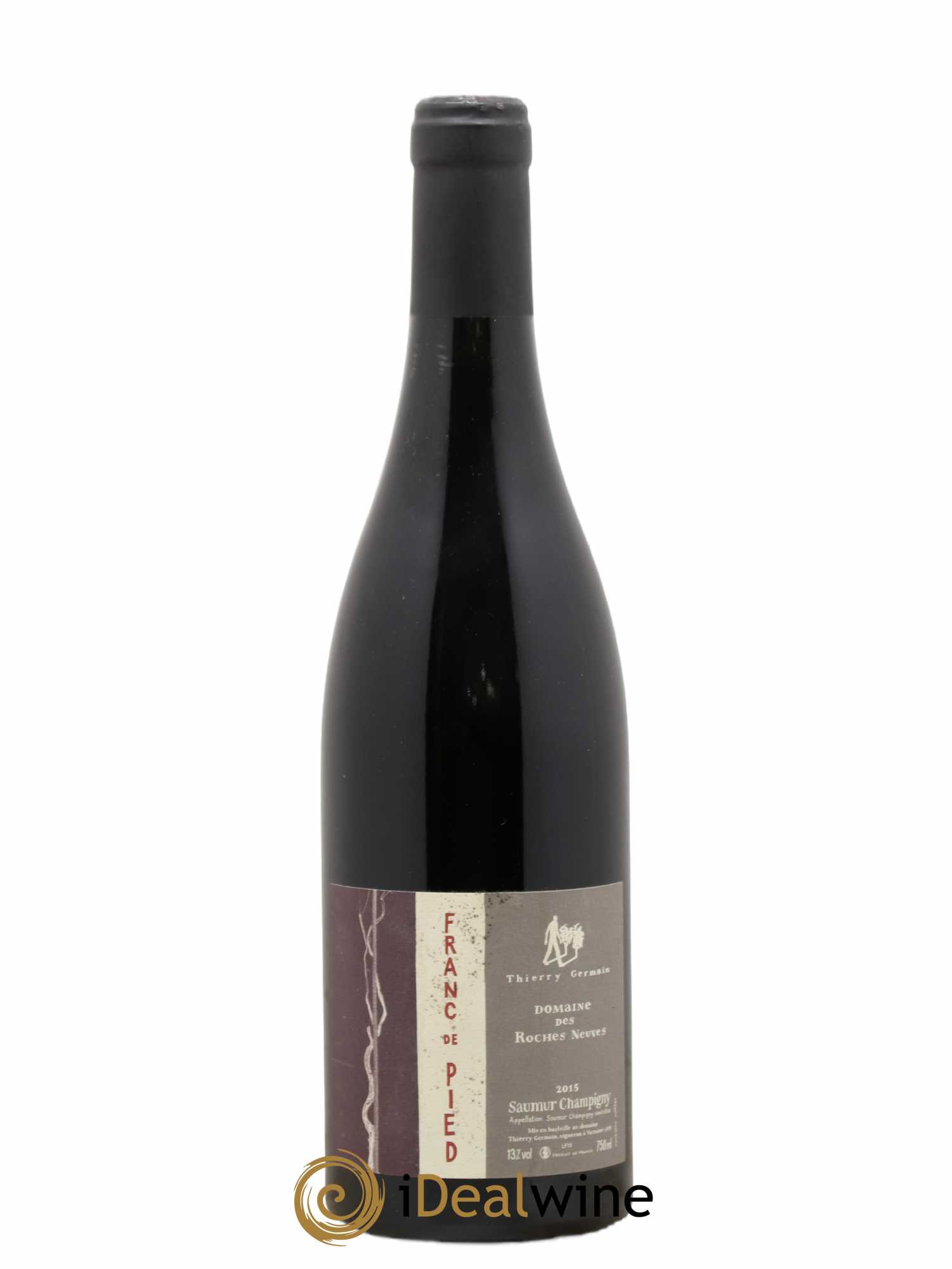 Saumur-Champigny Franc de pied Domaine des Roches Neuves - Thierry Germain (sans prix de réserve) 2015 - Lot de 1 bouteille - 0