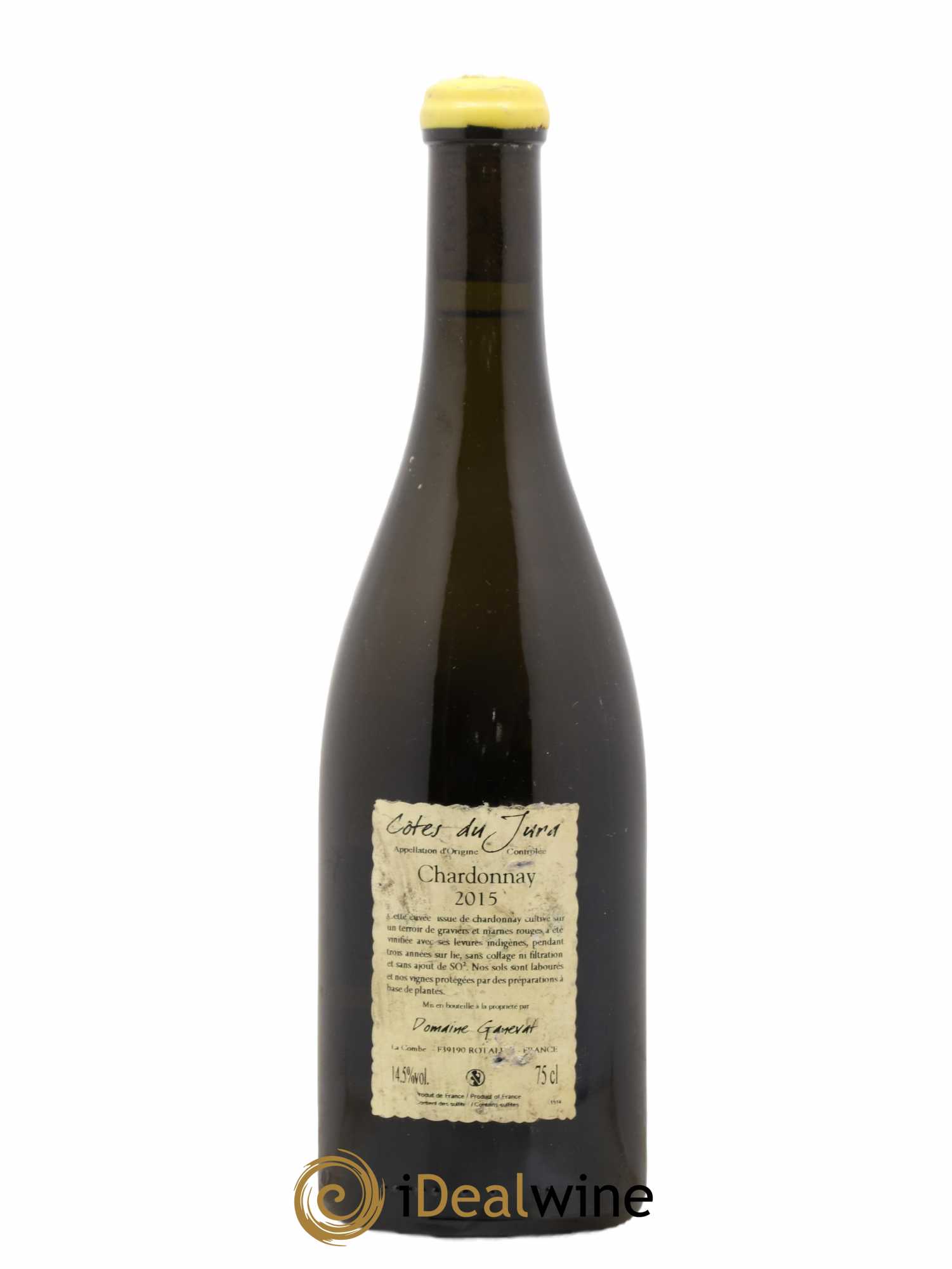 Côtes du Jura Les Gryphées Vieilles Vignes Jean-François Ganevat (Domaine) 2015 - Lot de 1 bouteille - 1
