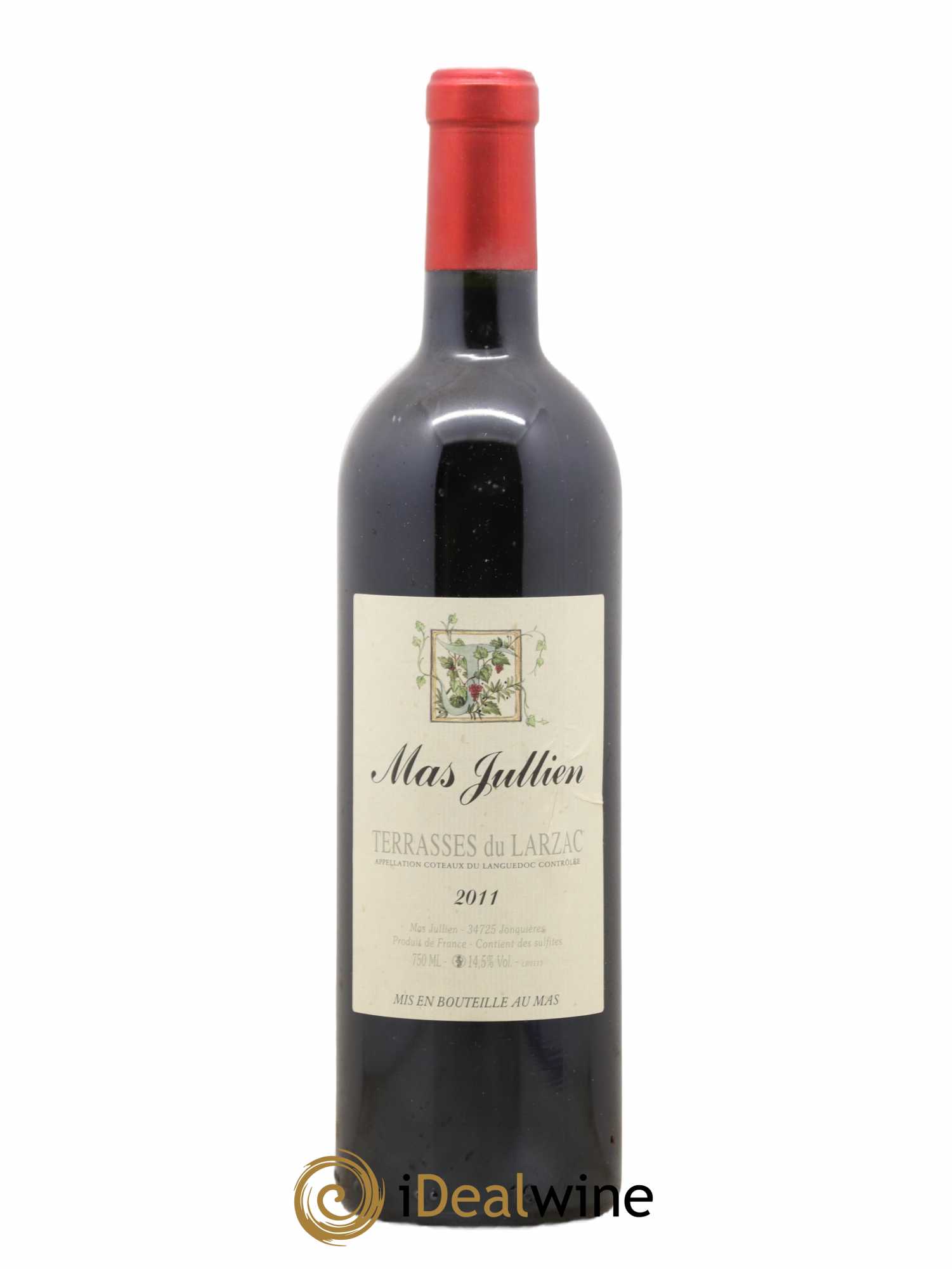 Terrasses du Larzac Mas Jullien Olivier Jullien 2011 - Lot de 1 bouteille - 0