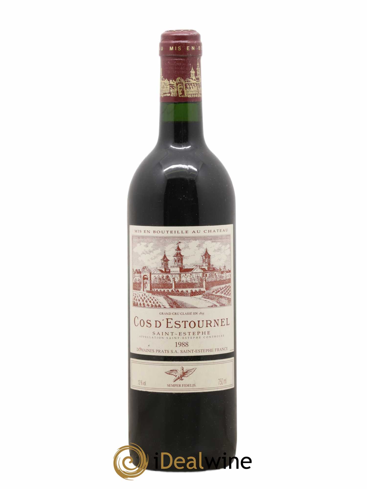 Cos d'Estournel 2ème Grand Cru Classé 1988 - Lot de 1 bouteille - 0