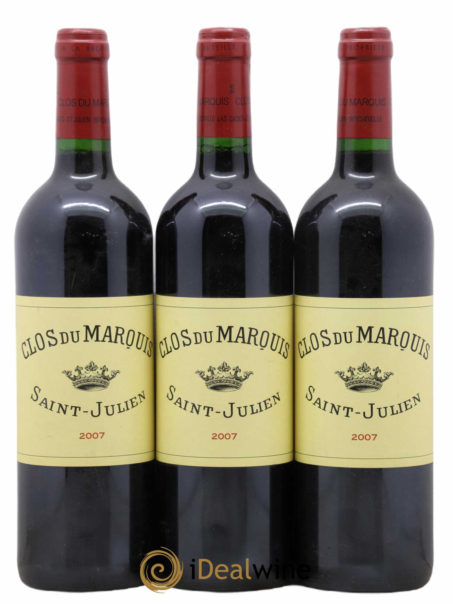 Clos du Marquis 2007 - Lot de 3 bouteilles - 0
