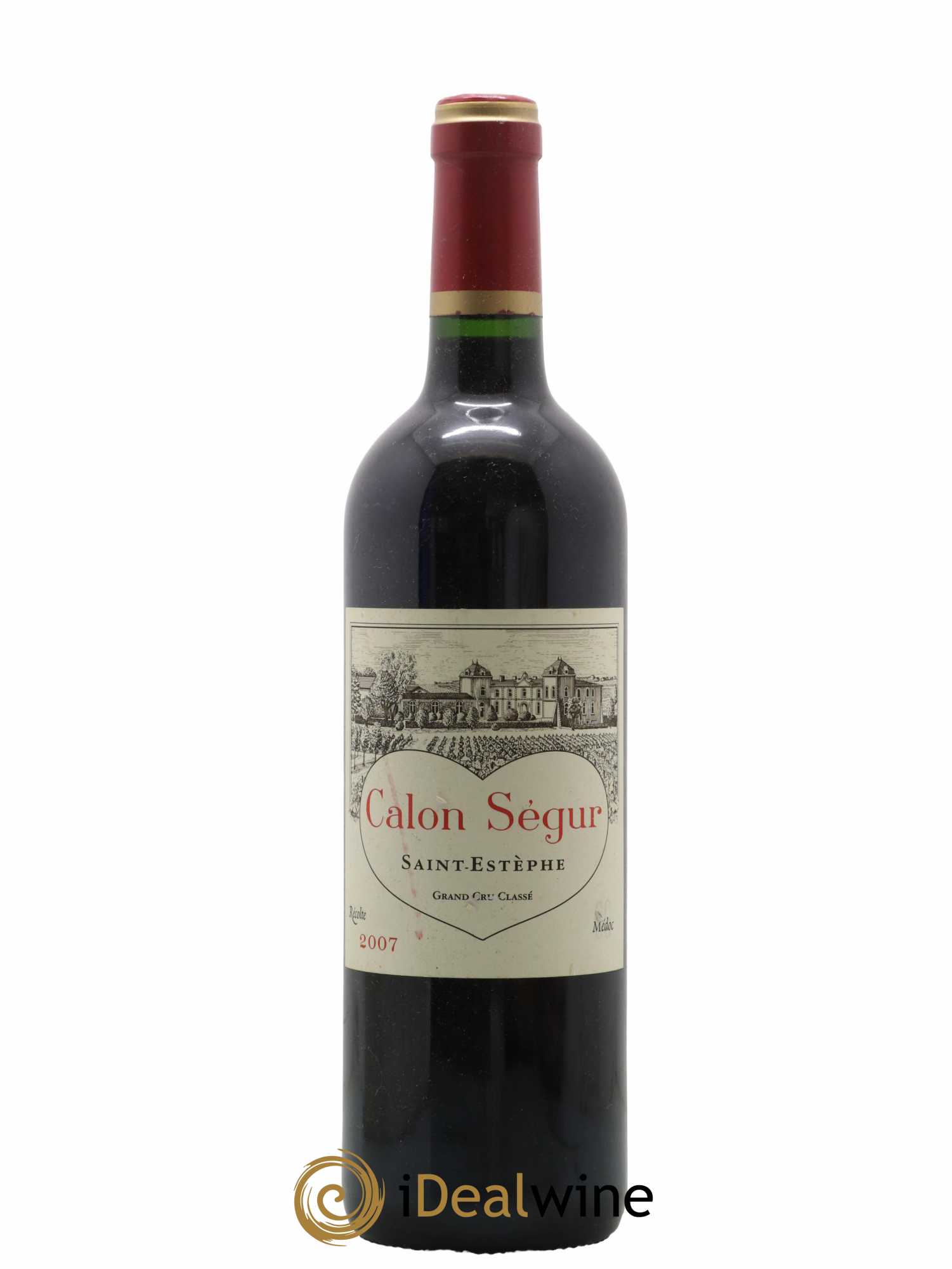 Château Calon Ségur 3ème Grand Cru Classé 2007 - Lot de 1 bouteille - 0