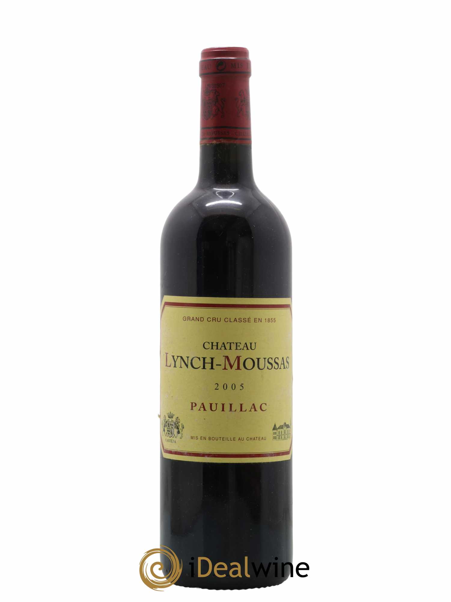 Château Lynch Moussas 5ème Grand Cru Classé 2005 - Lot de 1 bouteille - 0