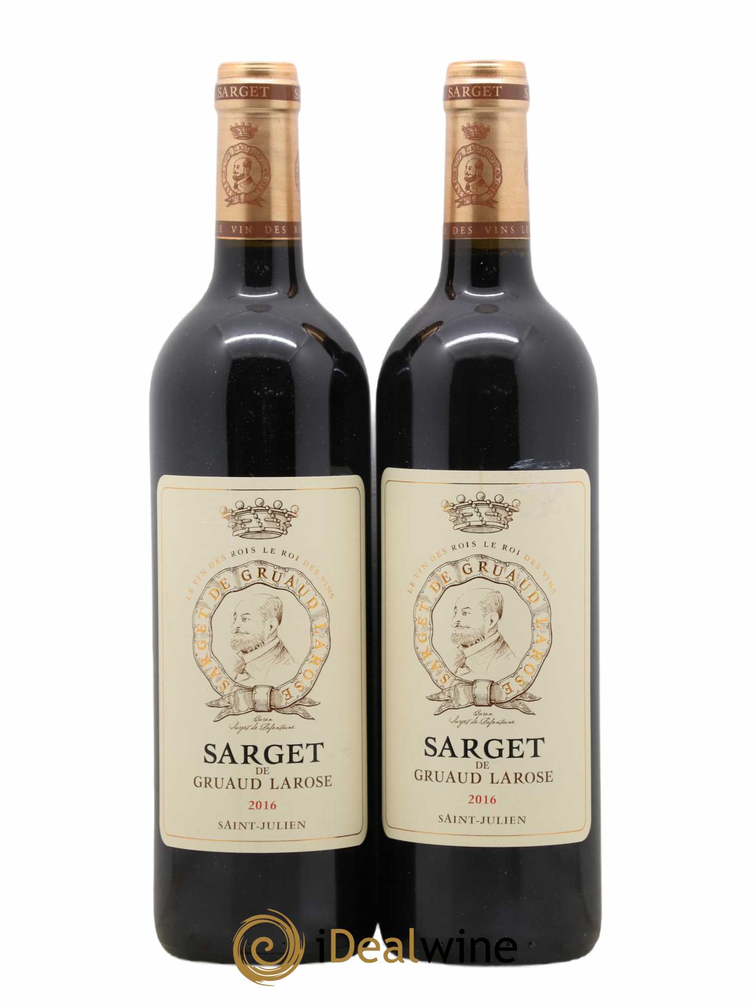 Sarget de Gruaud Larose Second Vin 2016 - Lot de 2 bouteilles - 0