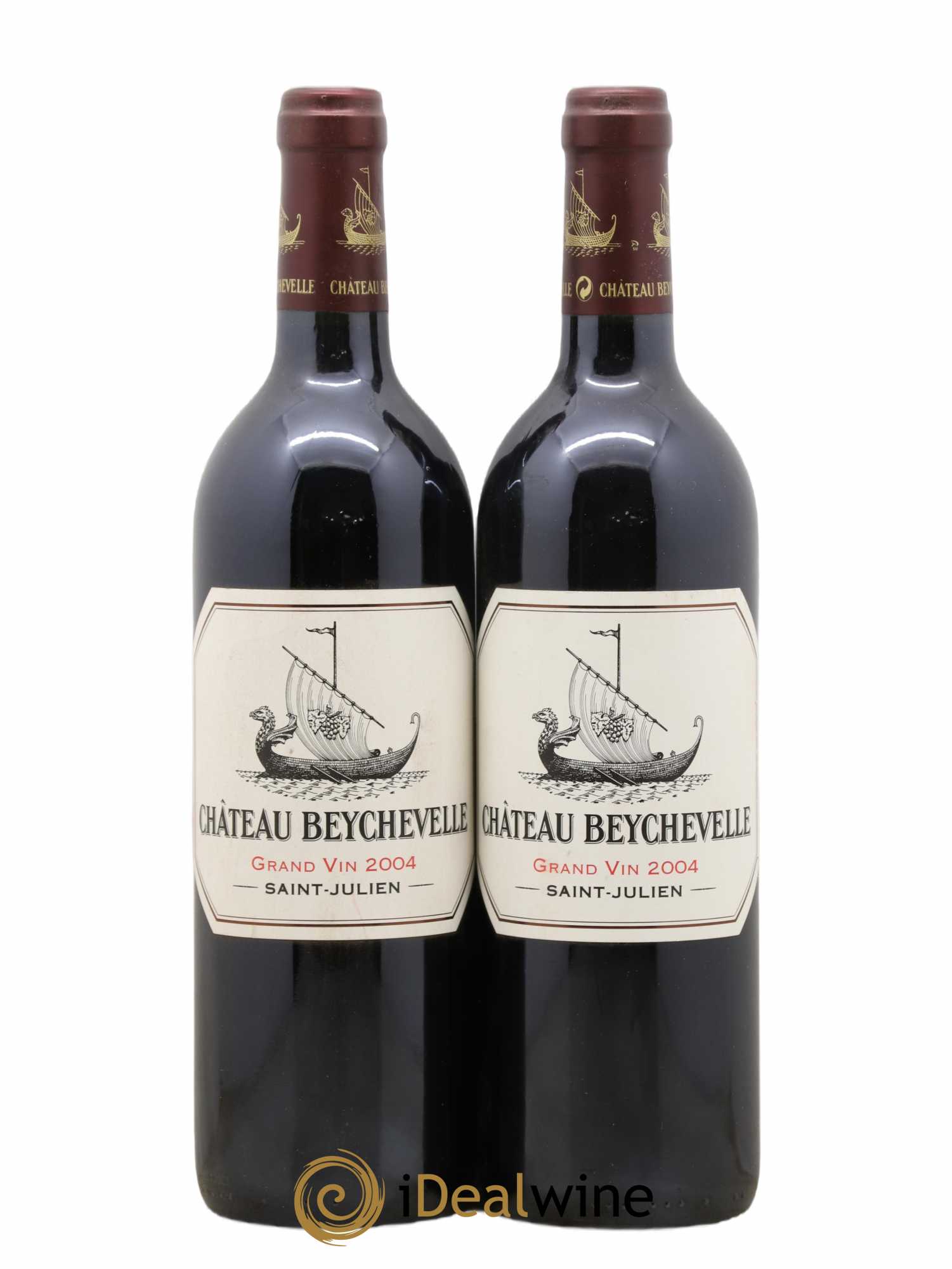 Château Beychevelle 4ème Grand Cru Classé 2004 - Lot de 2 bouteilles - 0