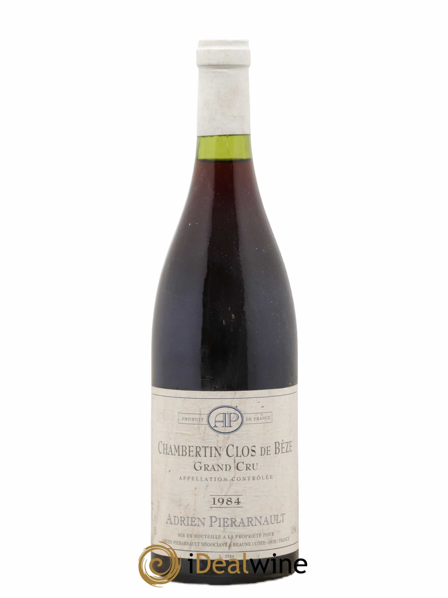 Chambertin Clos de Bèze Grand Cru Adrien Pierarnault 1984 - Lot de 1 bouteille - 0