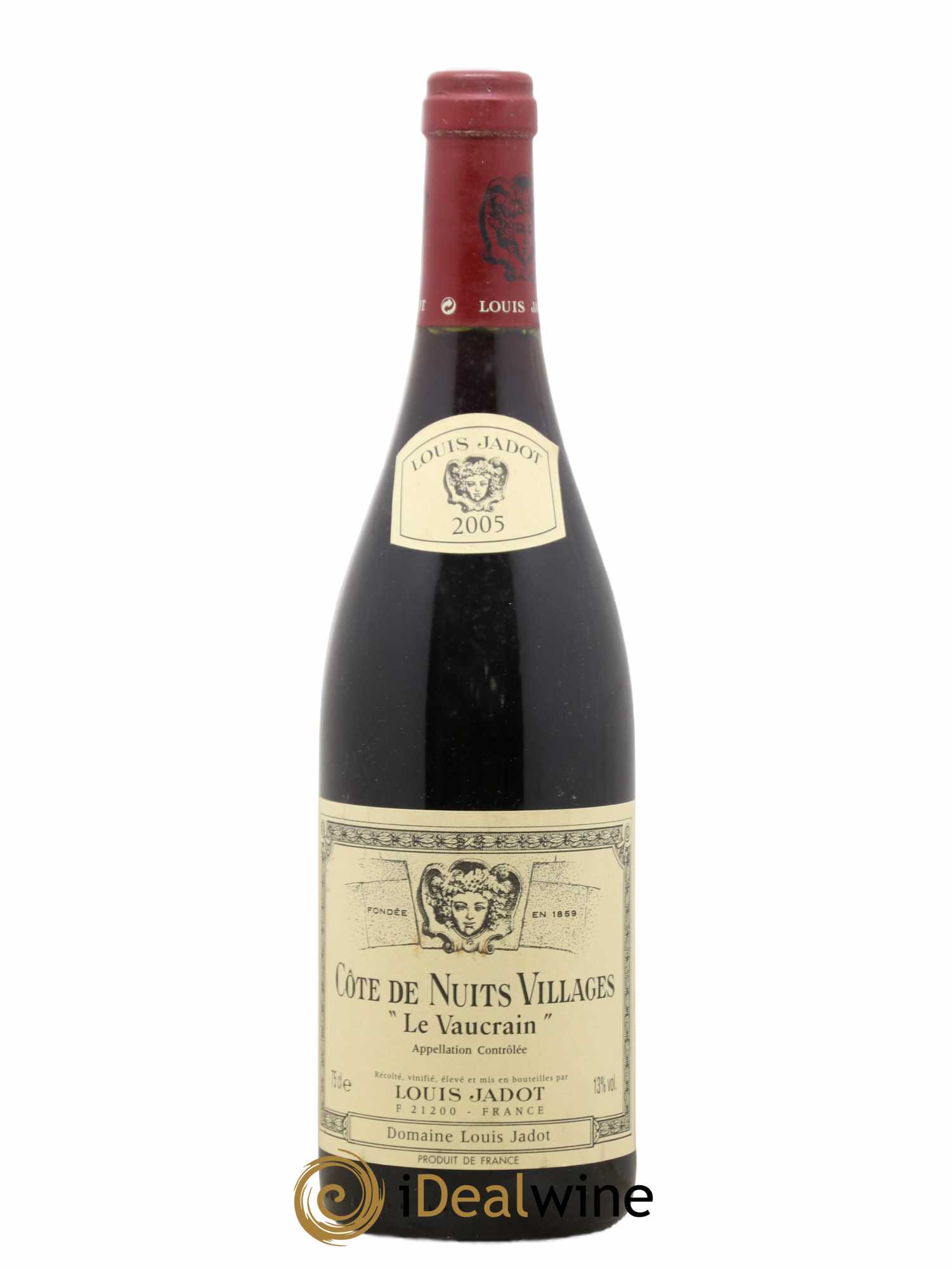 Côte de Nuits-Villages Le Vaucrain - L.Jadot 2005 - Posten von 1 Flasche - 0