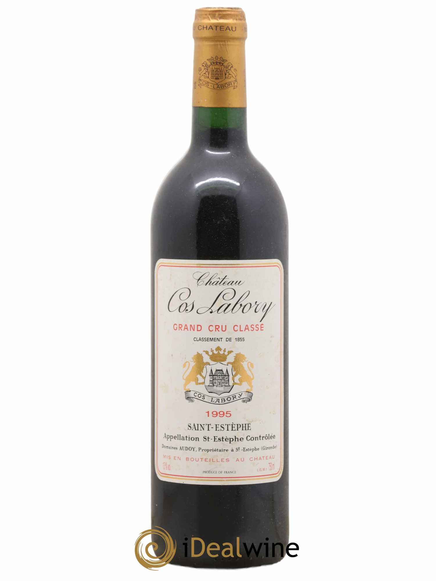 Château Cos Labory 5ème Grand Cru Classé 1995 - Lot de 1 bouteille - 0