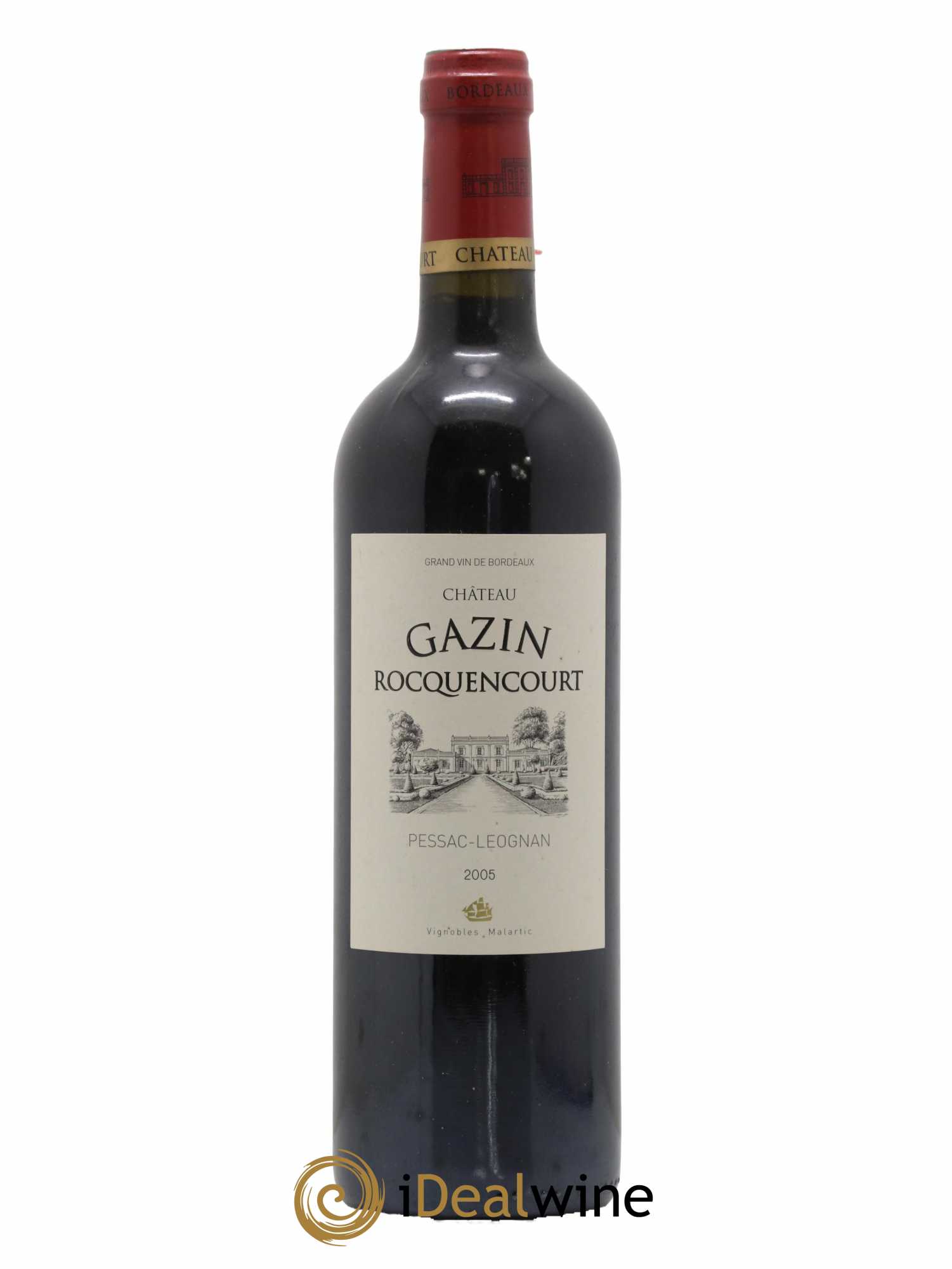Pessac-Léognan Gazin Rocquencourt 2005 - Lot de 1 bouteille - 0