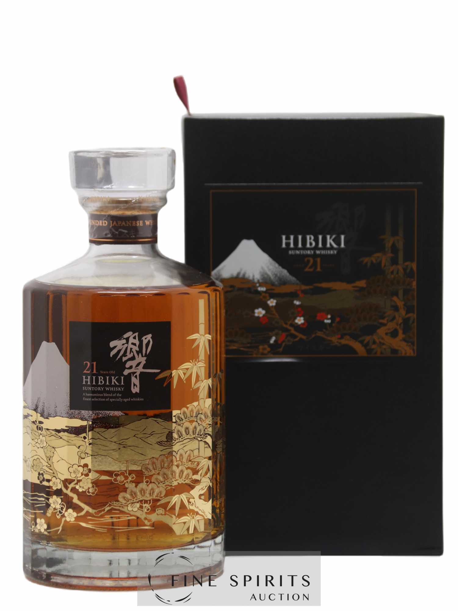 Hibiki 21 years Of. Kacho Fugetsu Special Design - Lot de 1 bouteille - 0