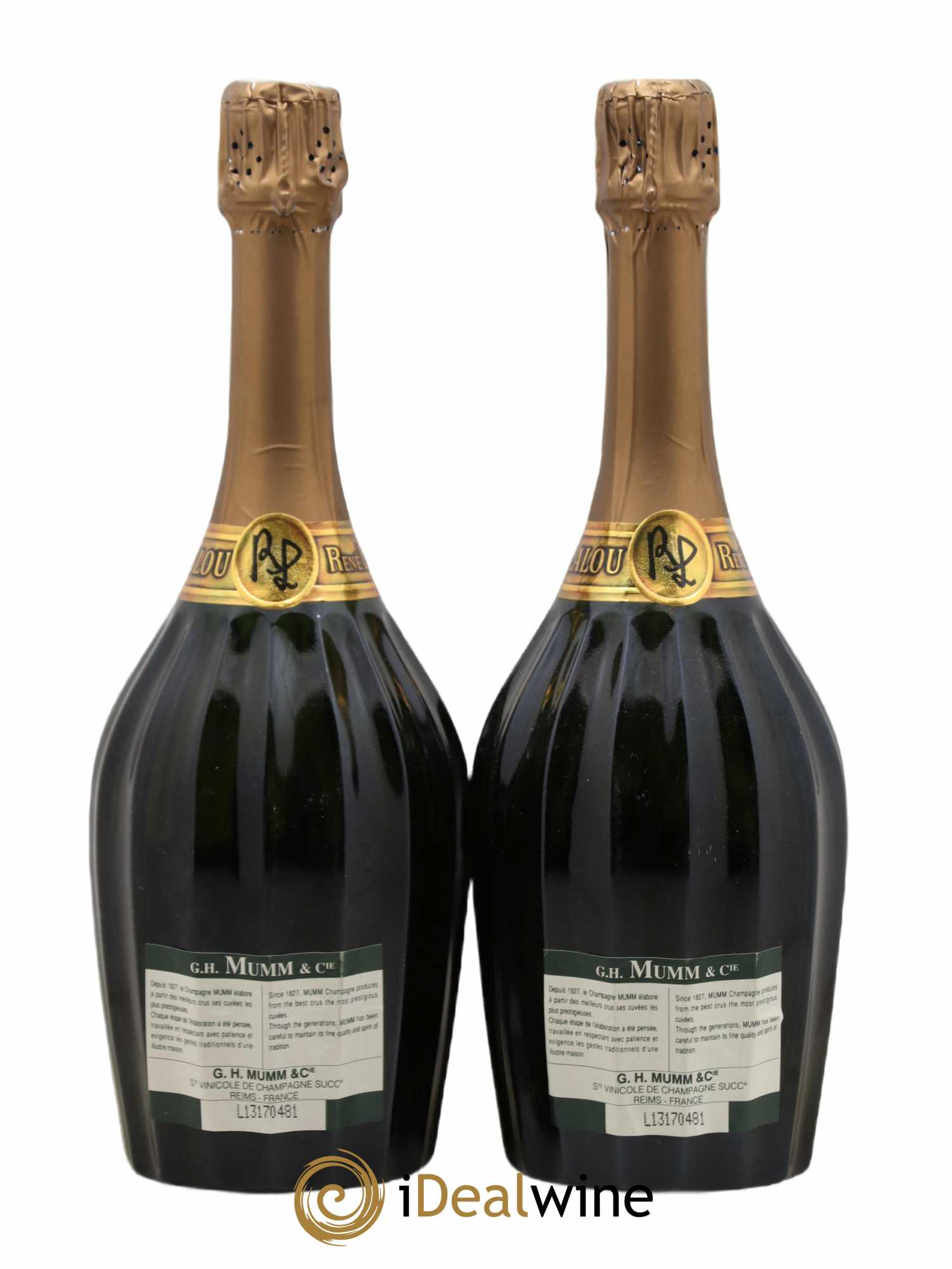 René Lalou Mumm 1985 - Lot de 2 bouteilles - 2