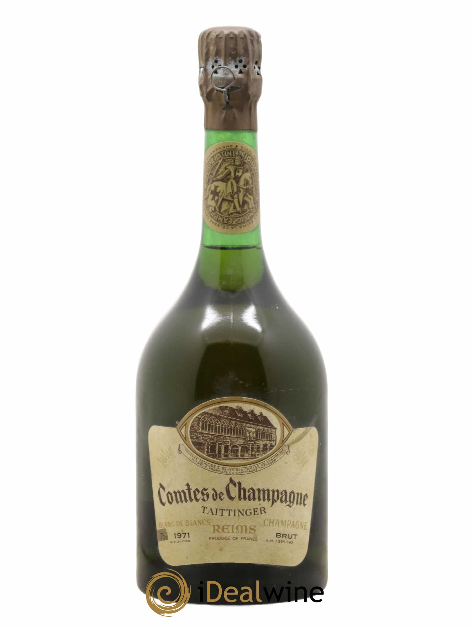 Comtes de Champagne Taittinger 1971 - Lot de 1 bouteille - 0