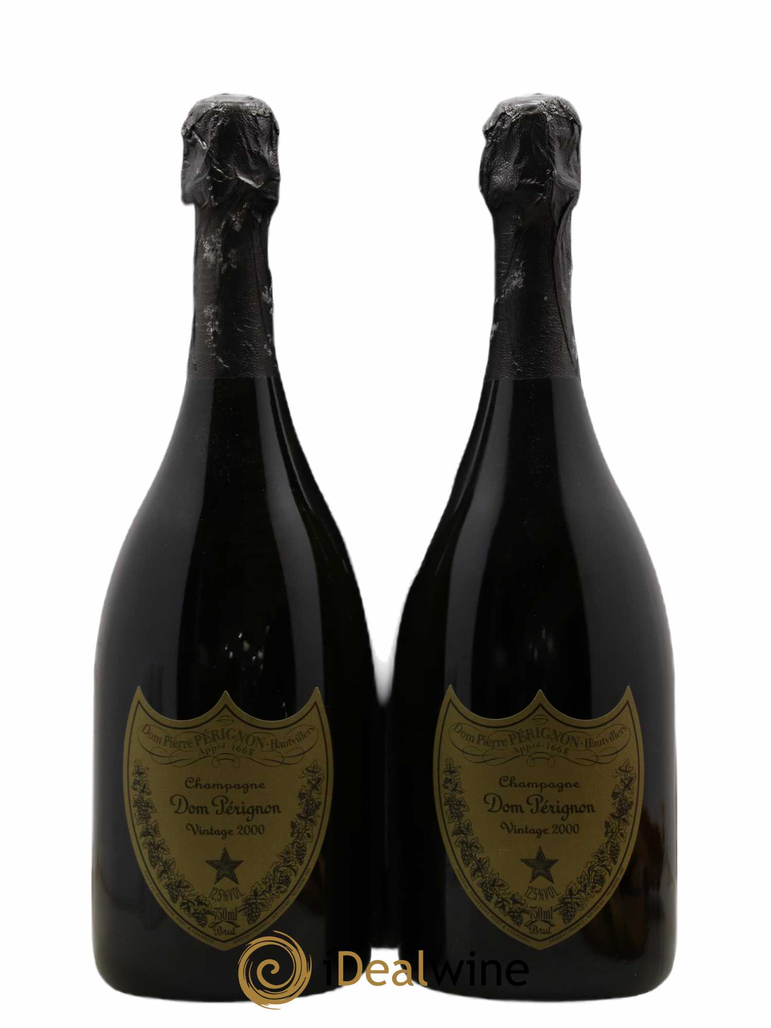 Brut Dom Pérignon 2000 - Lot de 2 bouteilles - 0