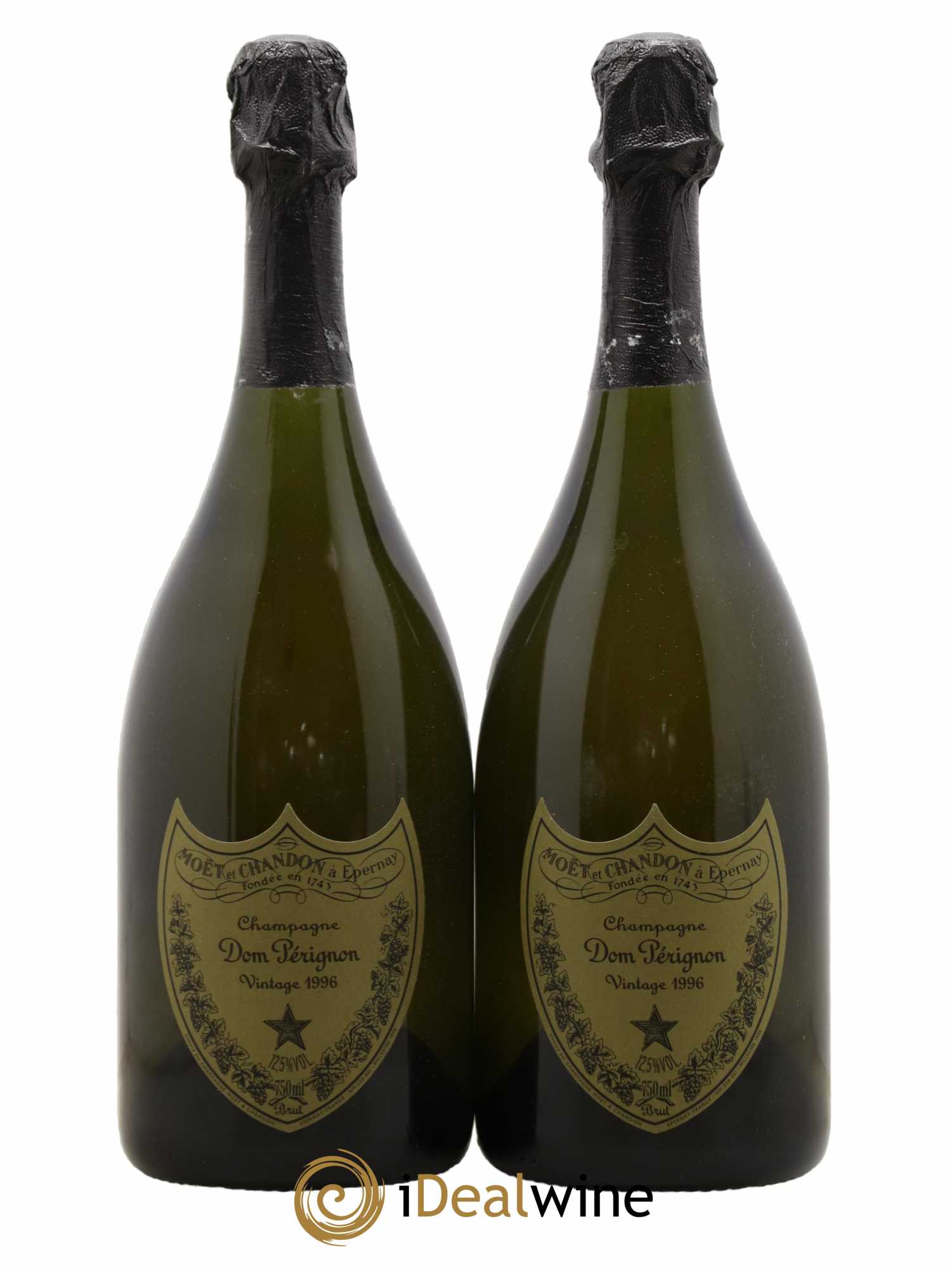 Brut Dom Pérignon 1996 - Lot de 2 bouteilles - 1