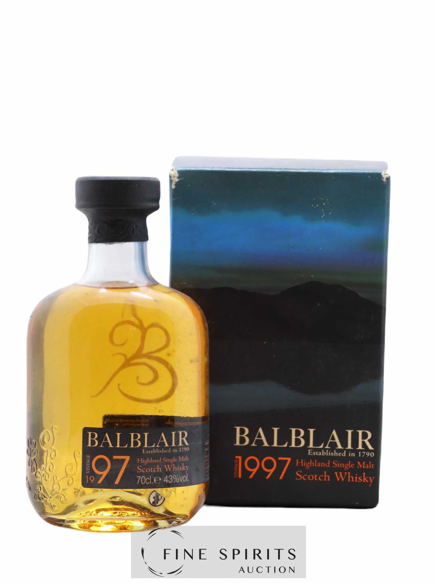 Balblair 1997 Of. bottled 2007 Vintage - Lot de 1 bouteille - 0