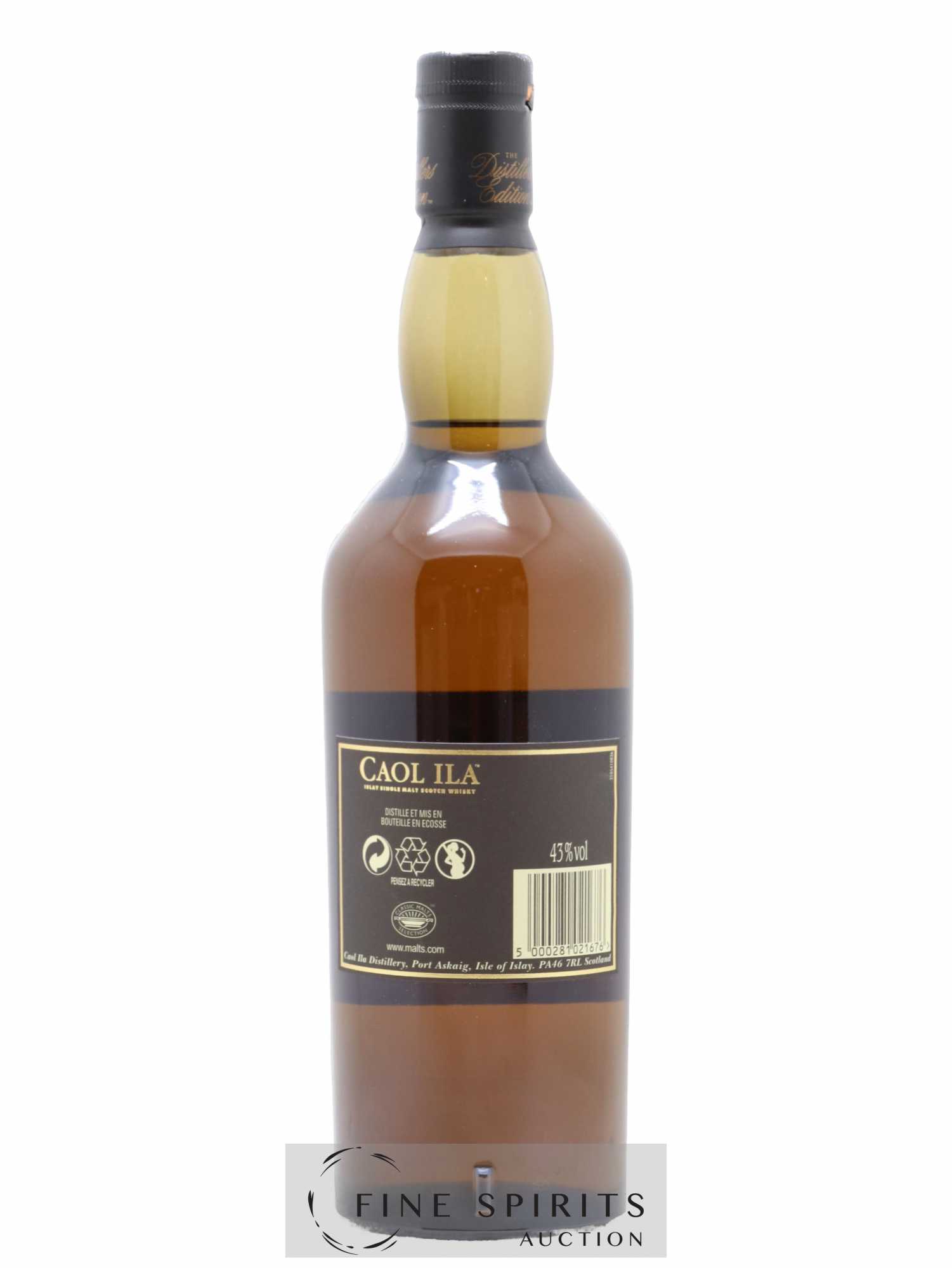 Caol Ila 2003 Of. Special Release C-si 2-475 - bottled 2015 The Distillers Edition - Lot de 1 bouteille - 2