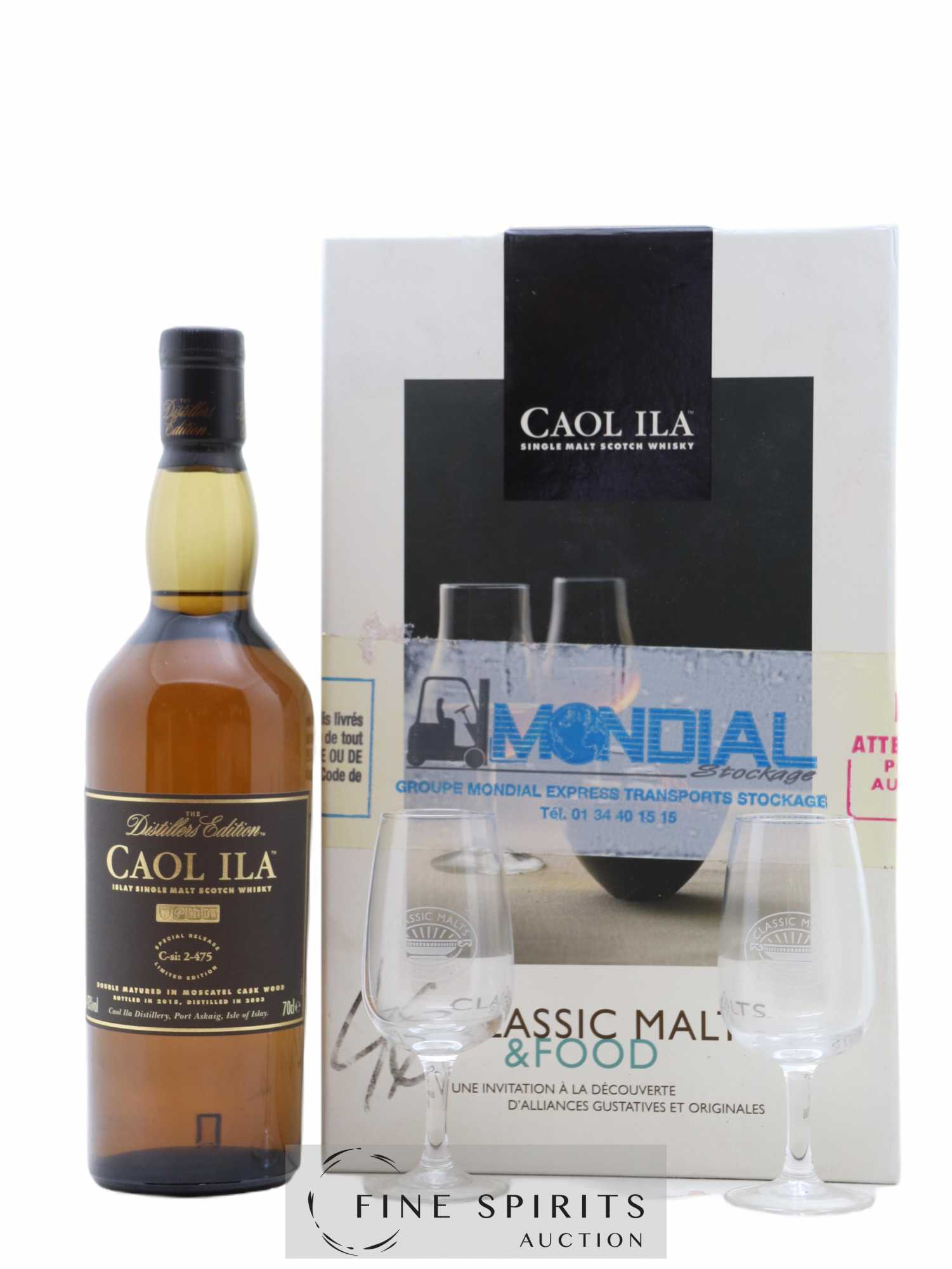 Caol Ila 2003 Of. Special Release C-si 2-475 - bottled 2015 The Distillers Edition - Lot de 1 bouteille - 0