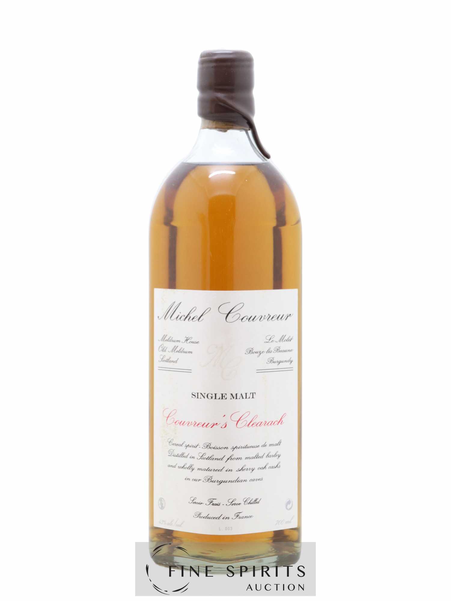 Michel Couvreur Of. Couvreur's Clearach - Posten von 1 Flasche - 1