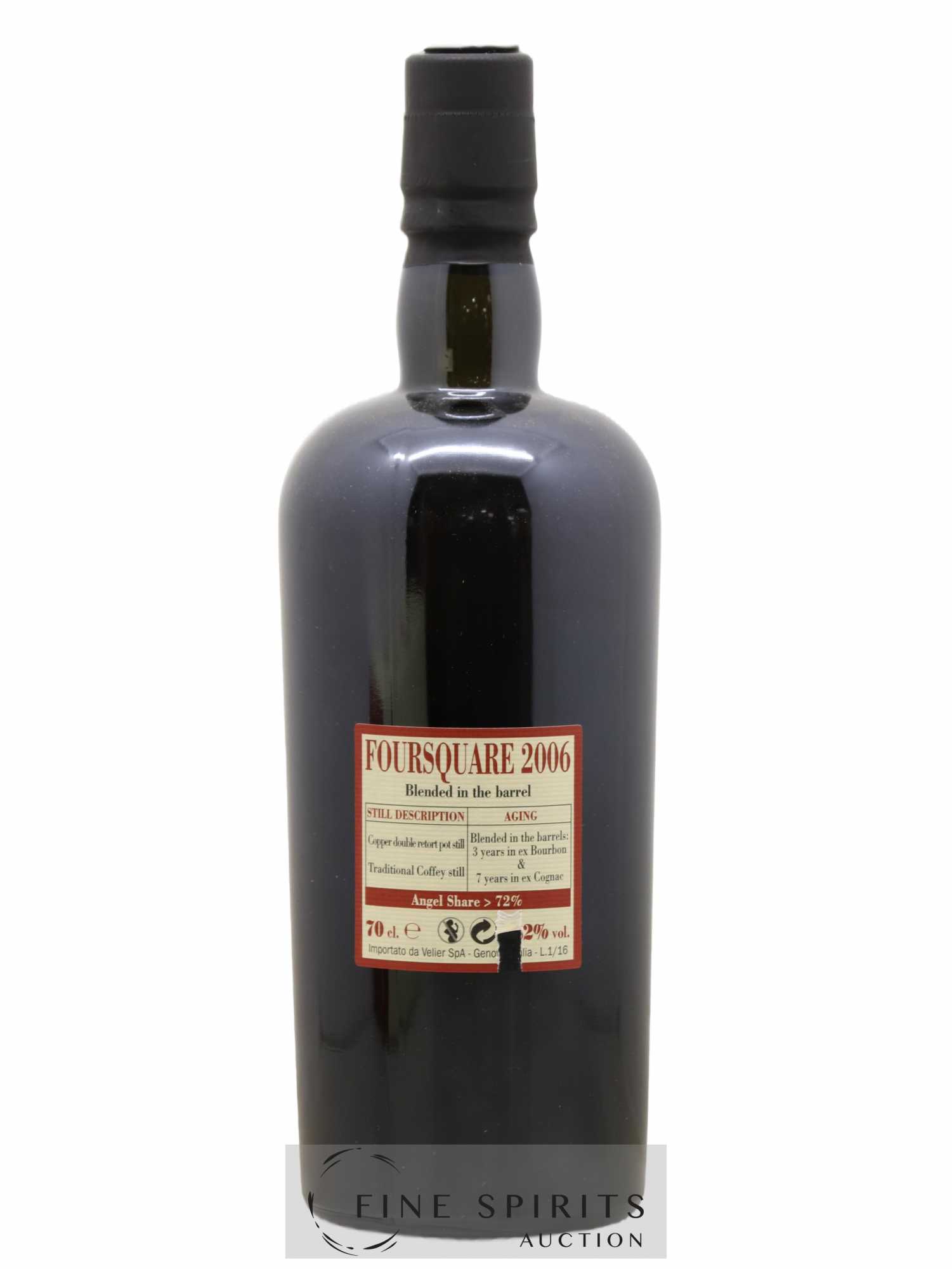 Foursquare 10 years 2006 Velier One of 2400 - bottled 2016 - Lot de 1 bouteille - 2