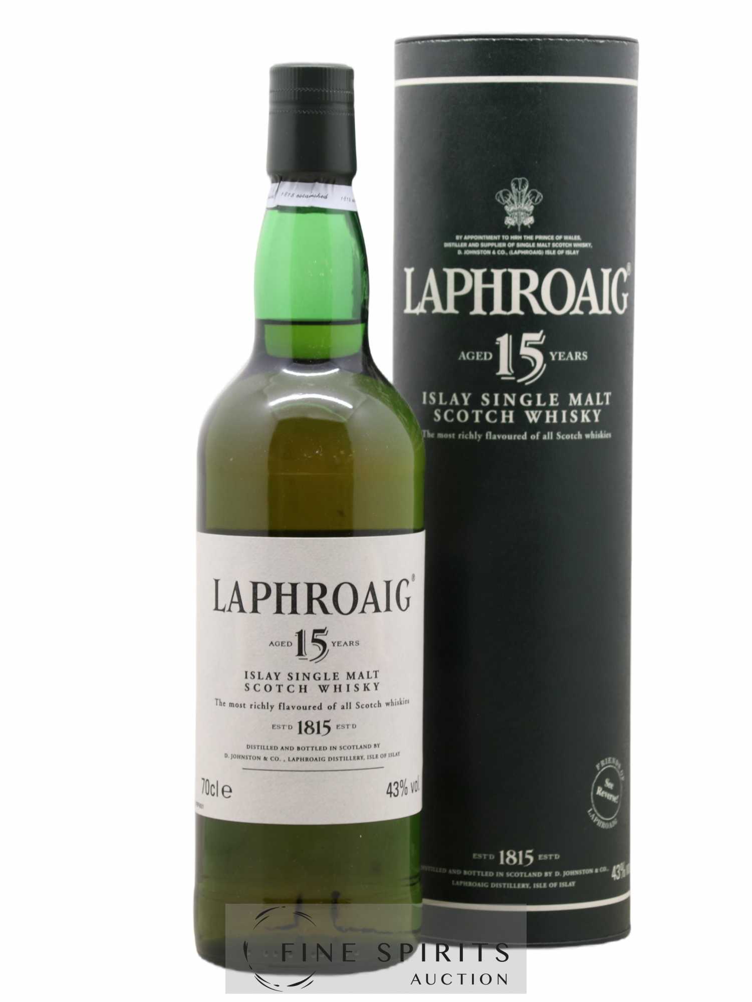Laphroaig 15 years Of. - Posten von 1 Flasche - 0